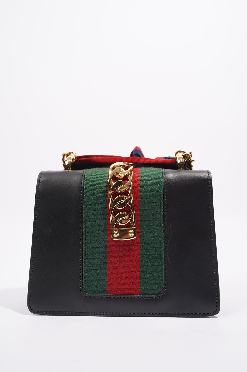 Gucci Womens Sylvie Black Mini