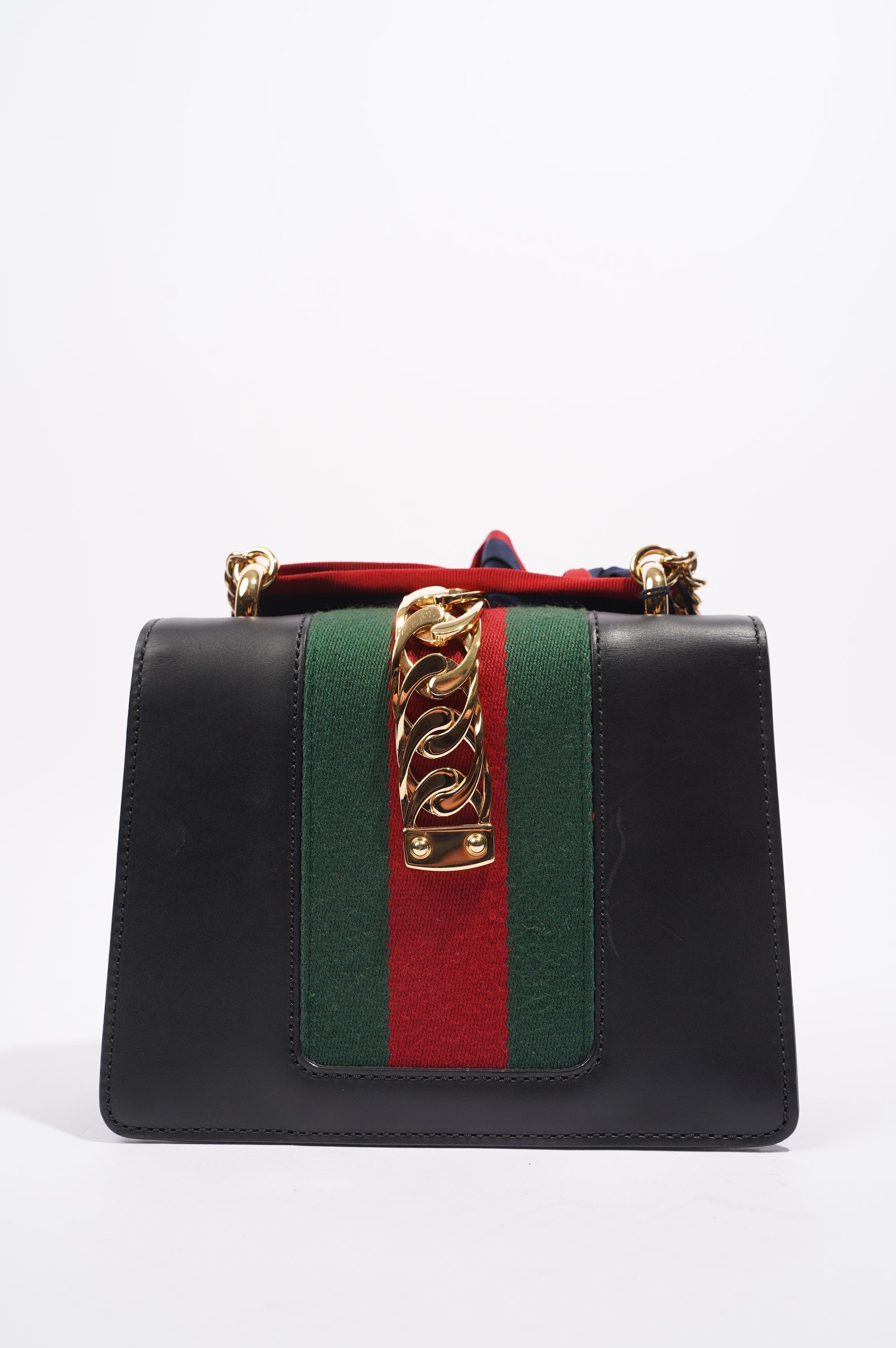 Gucci Womens Sylvie Black Mini