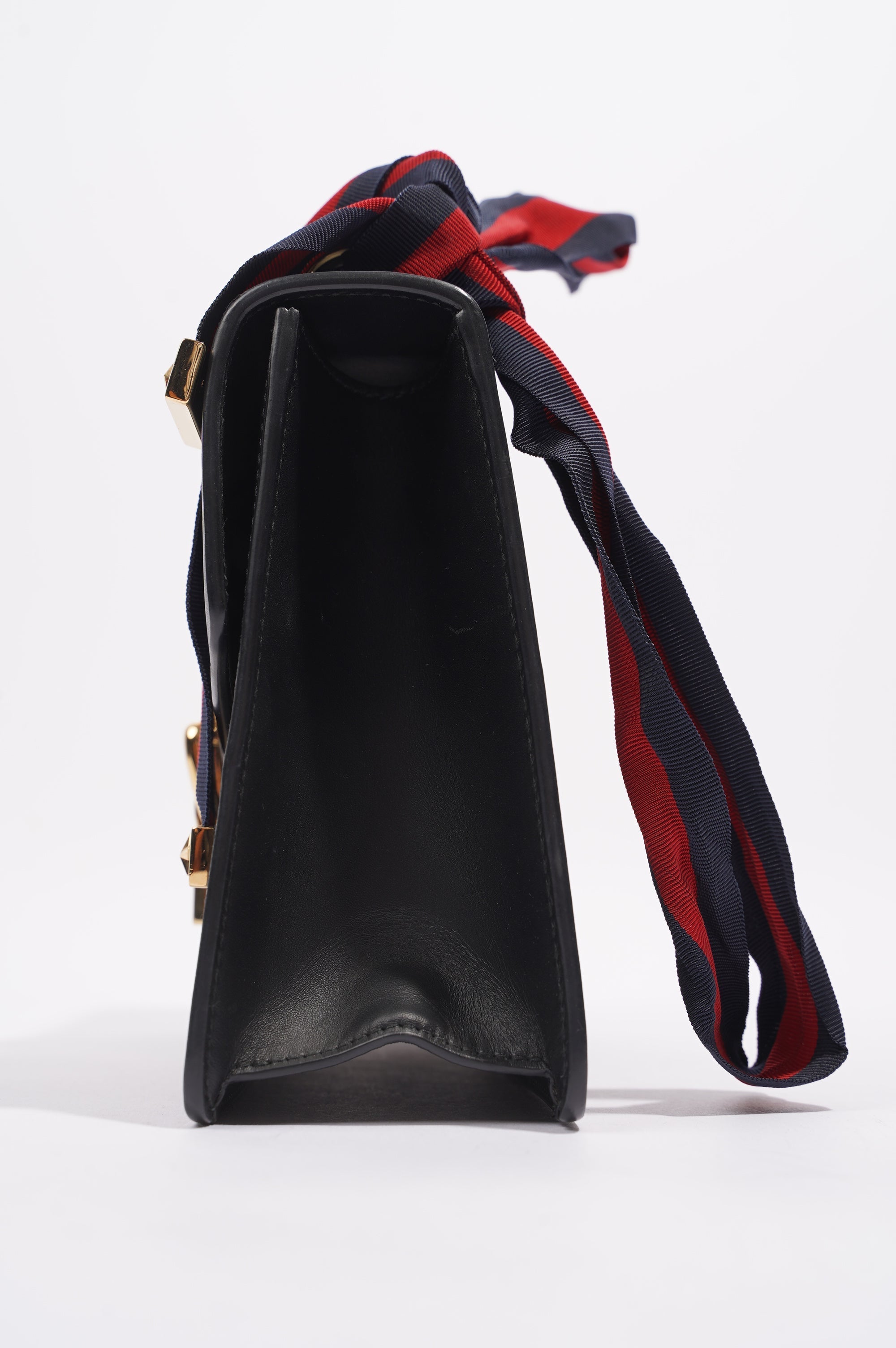 Gucci Womens Sylvie Black / Green / Red Medium