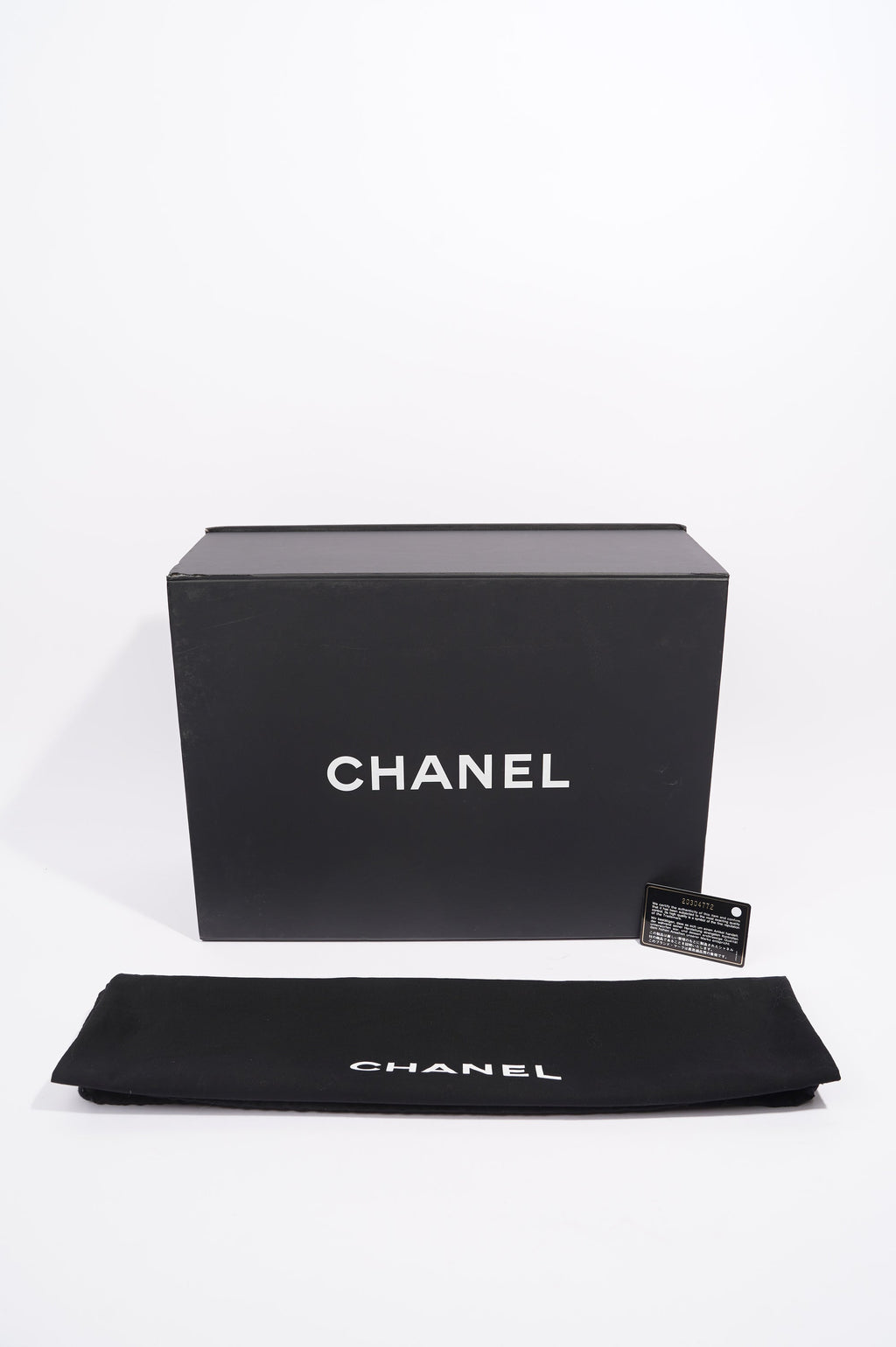 Chanel Womens Lambskin Leather Boy Shopping Tote Black