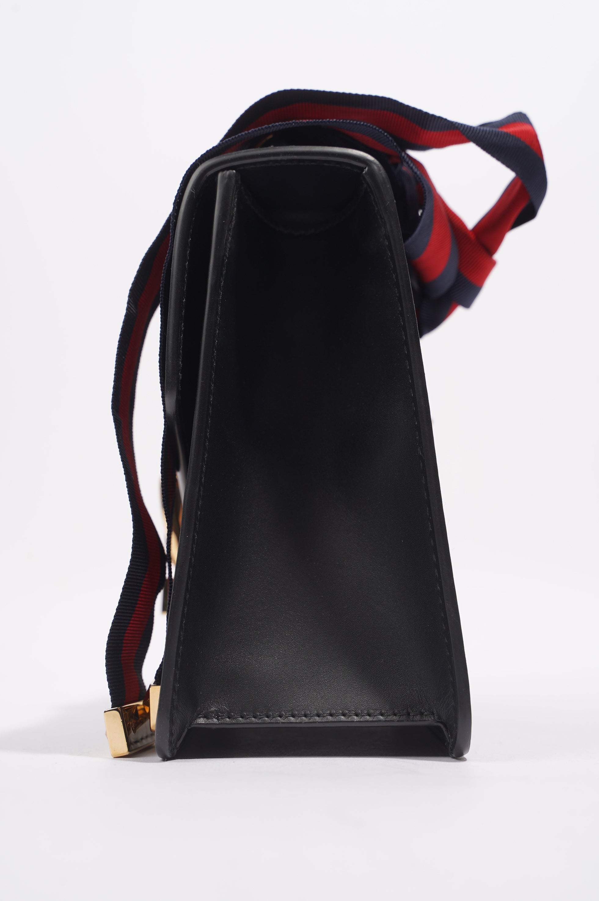 Gucci Womens Sylvie Black / Green / Red Medium