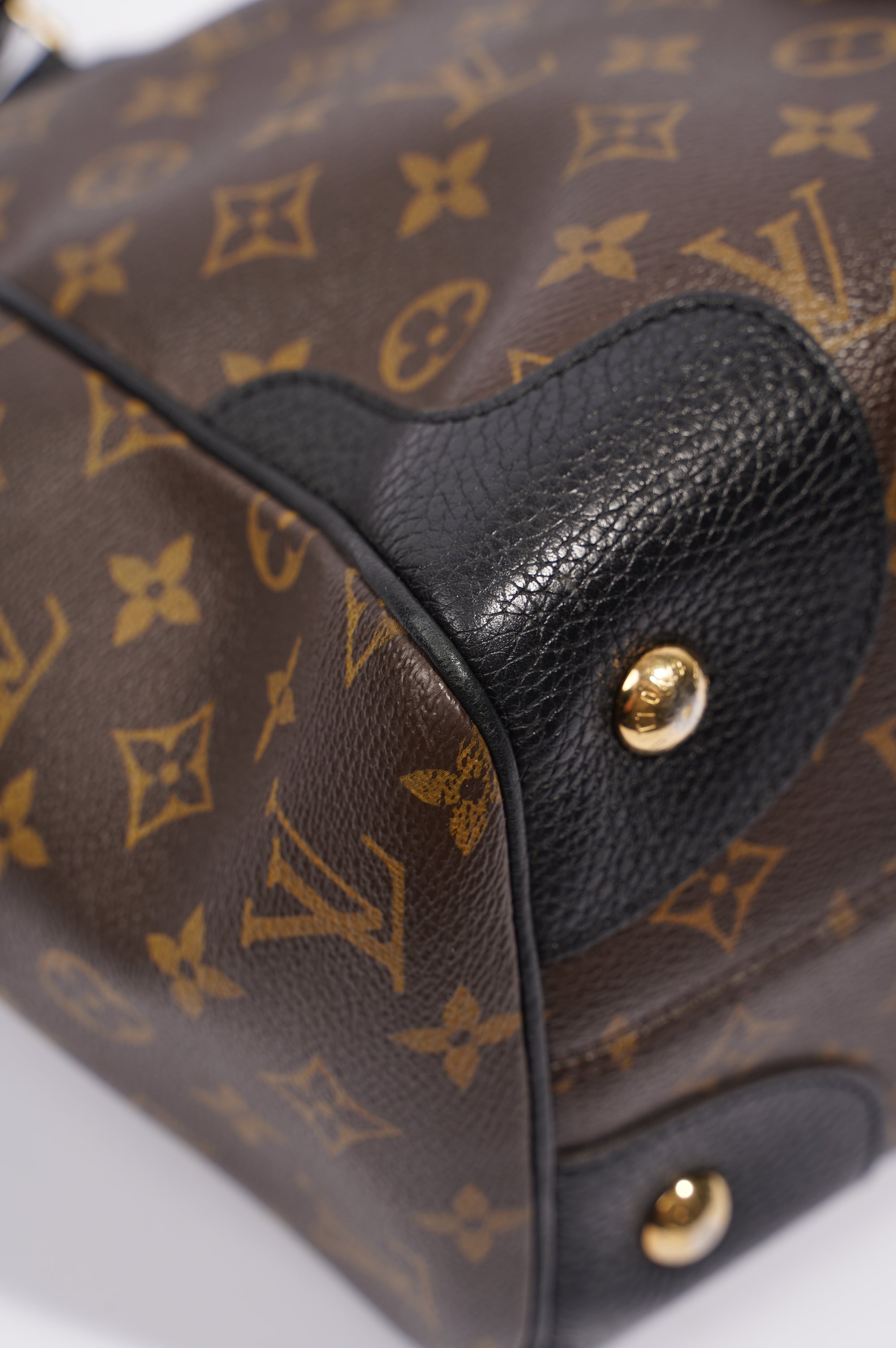 Louis Vuitton Womens Estrella Tote Bag Monogram / Black MM