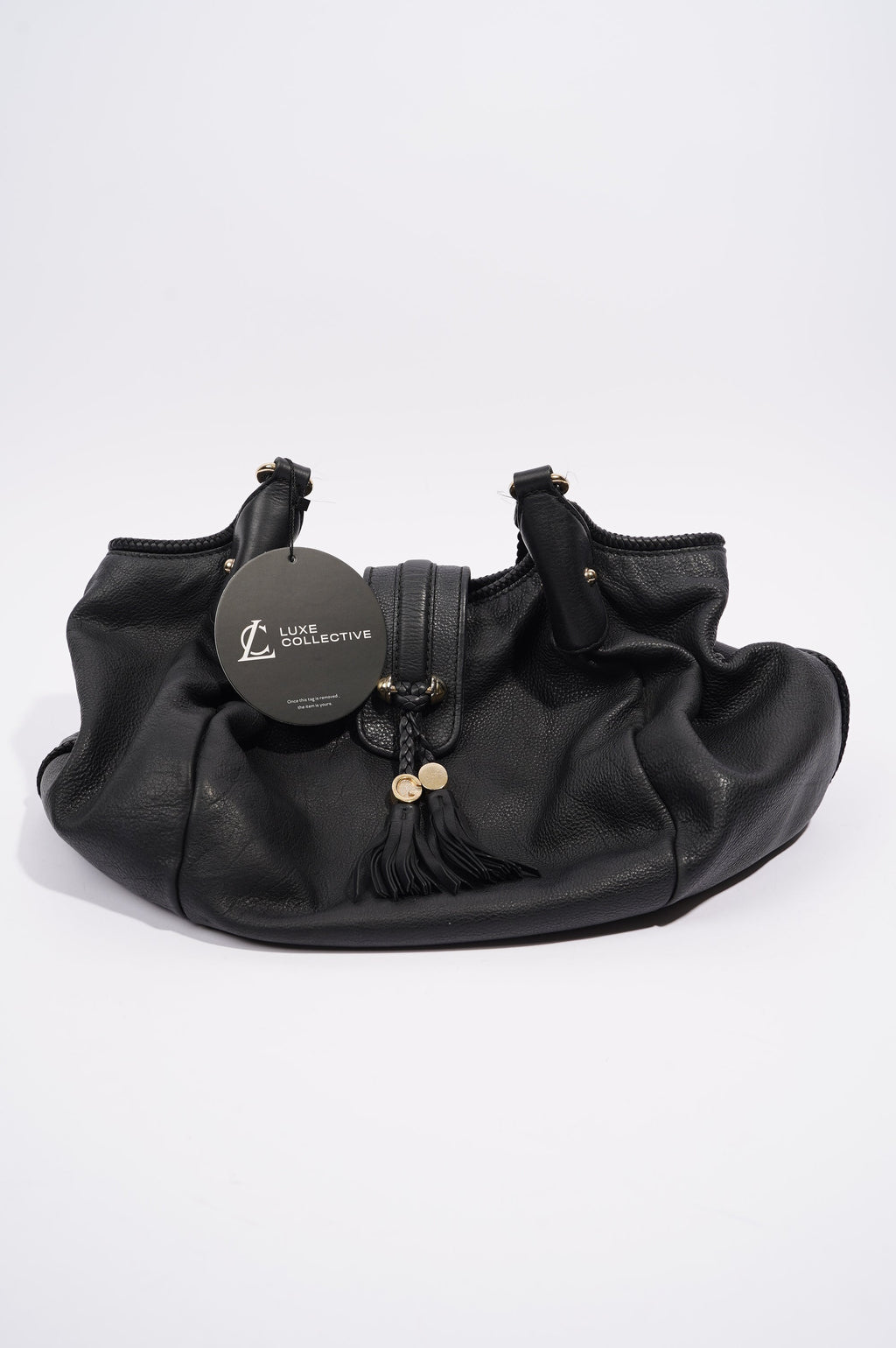 Gucci Womens Marrakech Hobo Black Large