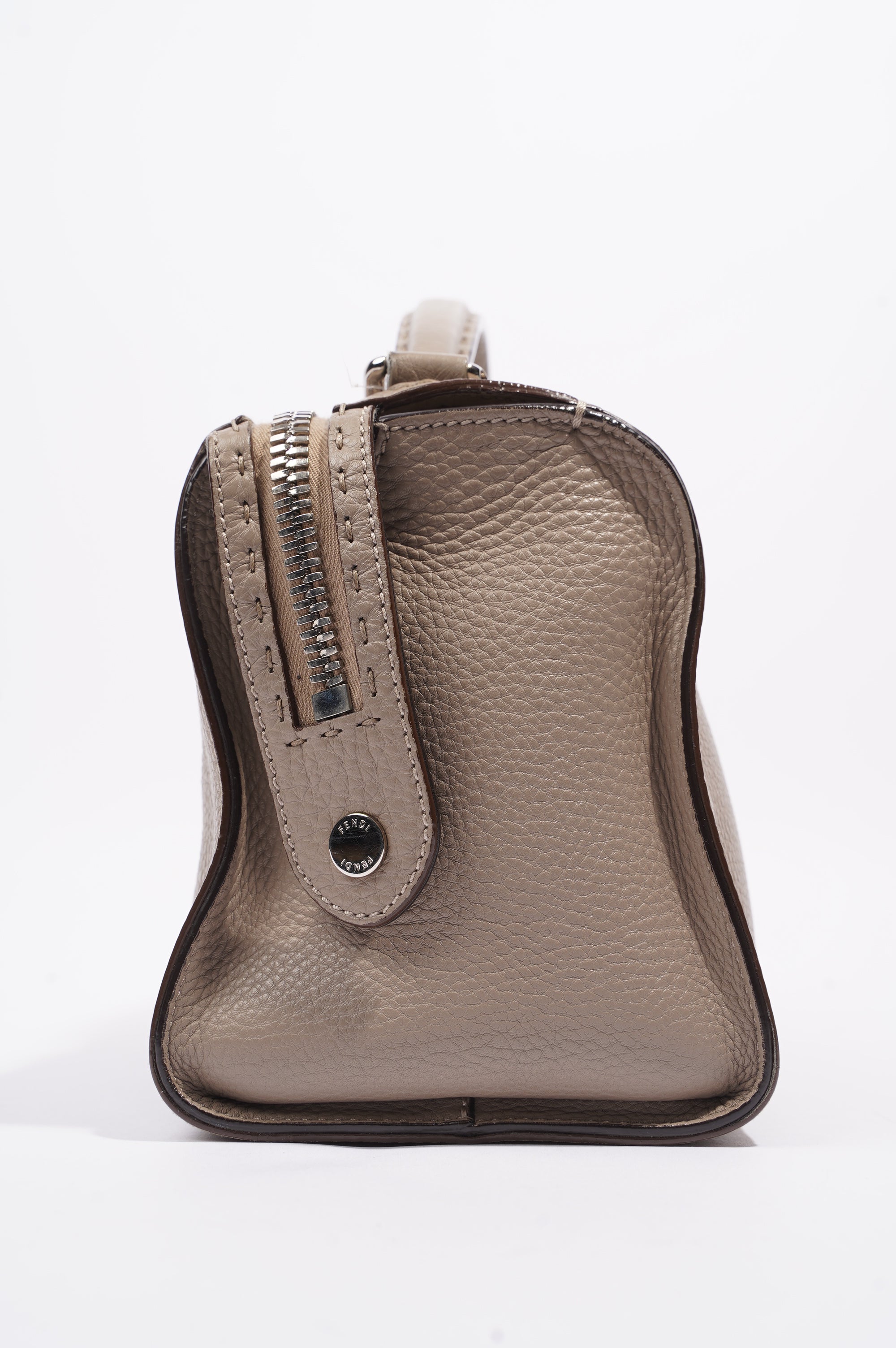 Fendi Womens Celeria Ray Handbag Beige