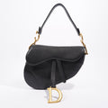 Christian Dior Womens Saddle Bag Black