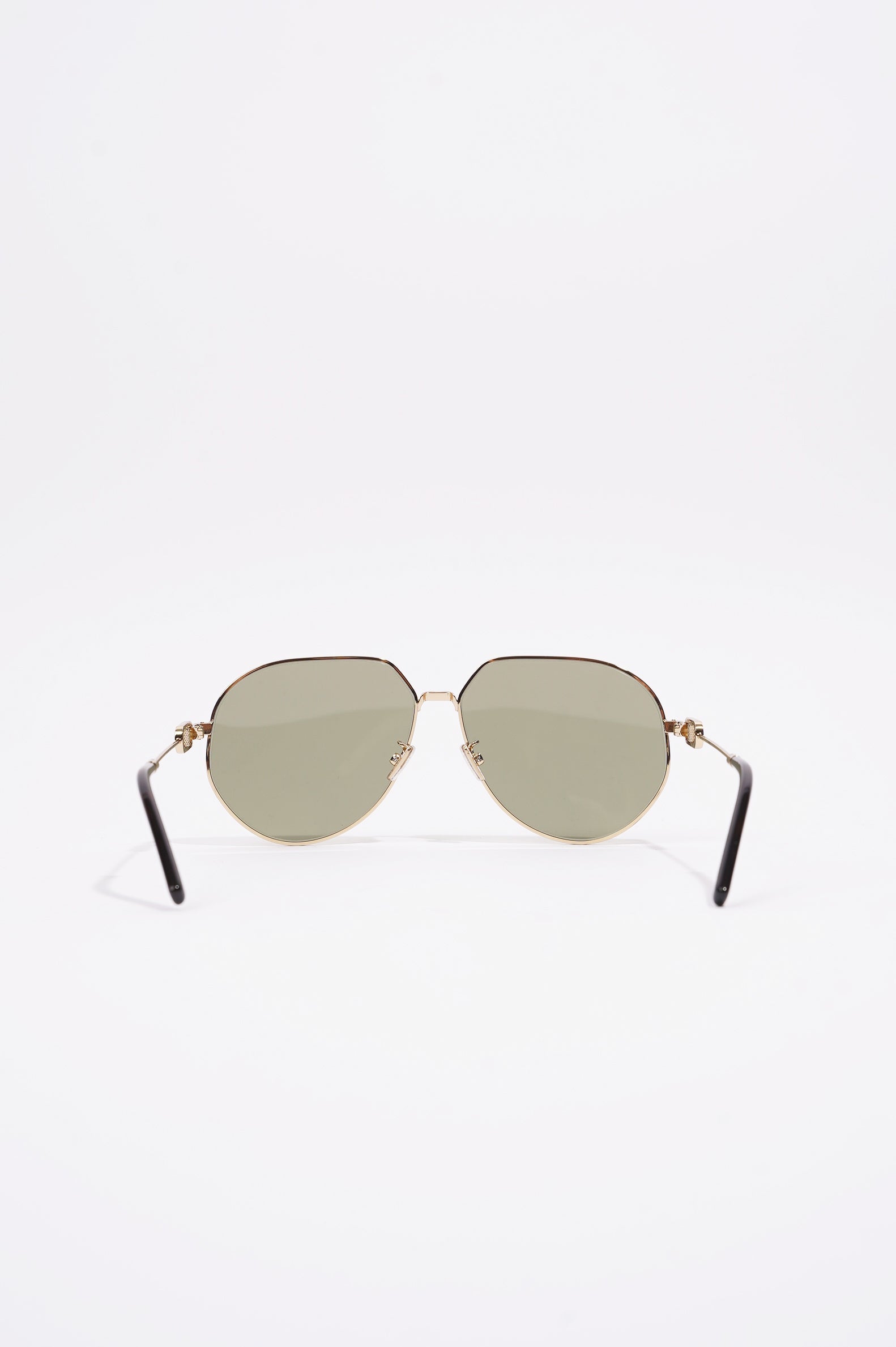 Christian Dior Mens CD Link Sunglasses Gold Metal 145