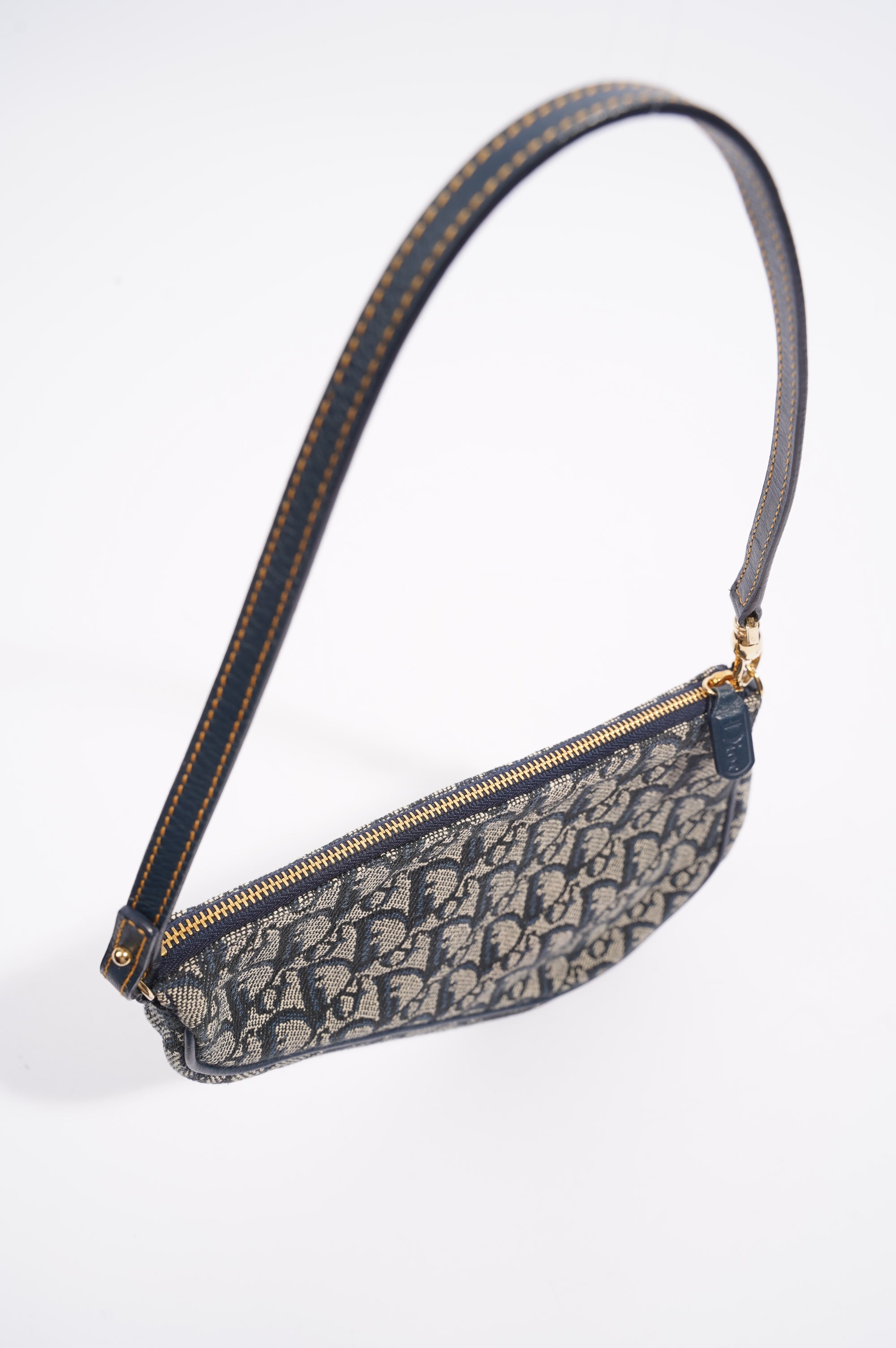 Christian Dior Womens Saddle Pouch Oblique Mini