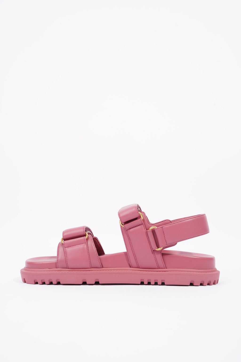Christian Dior Womens Dioract Sandal Yarrow Pink EU 38  / UK 5