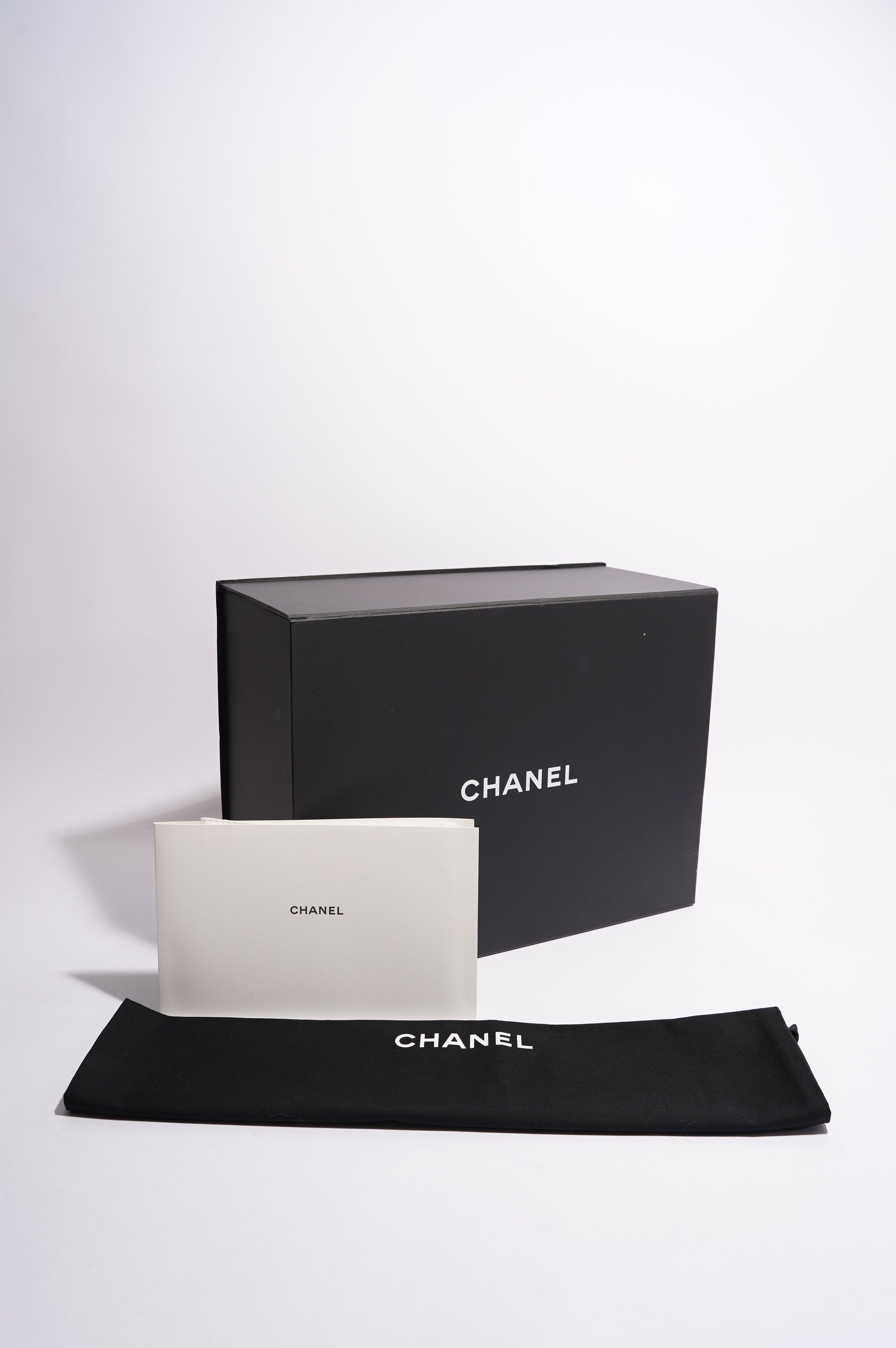 Chanel Womens Deauville Bag Wool / Cream / Beige Small