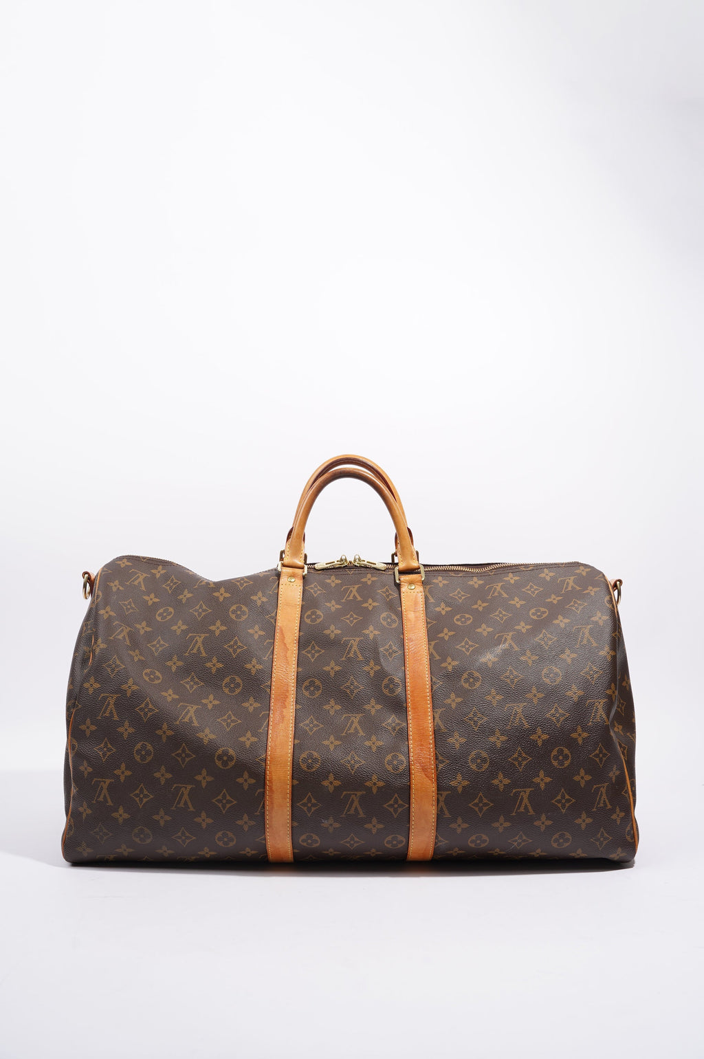 Louis Vuitton Womens Keepall Bandouliere Monogram 55