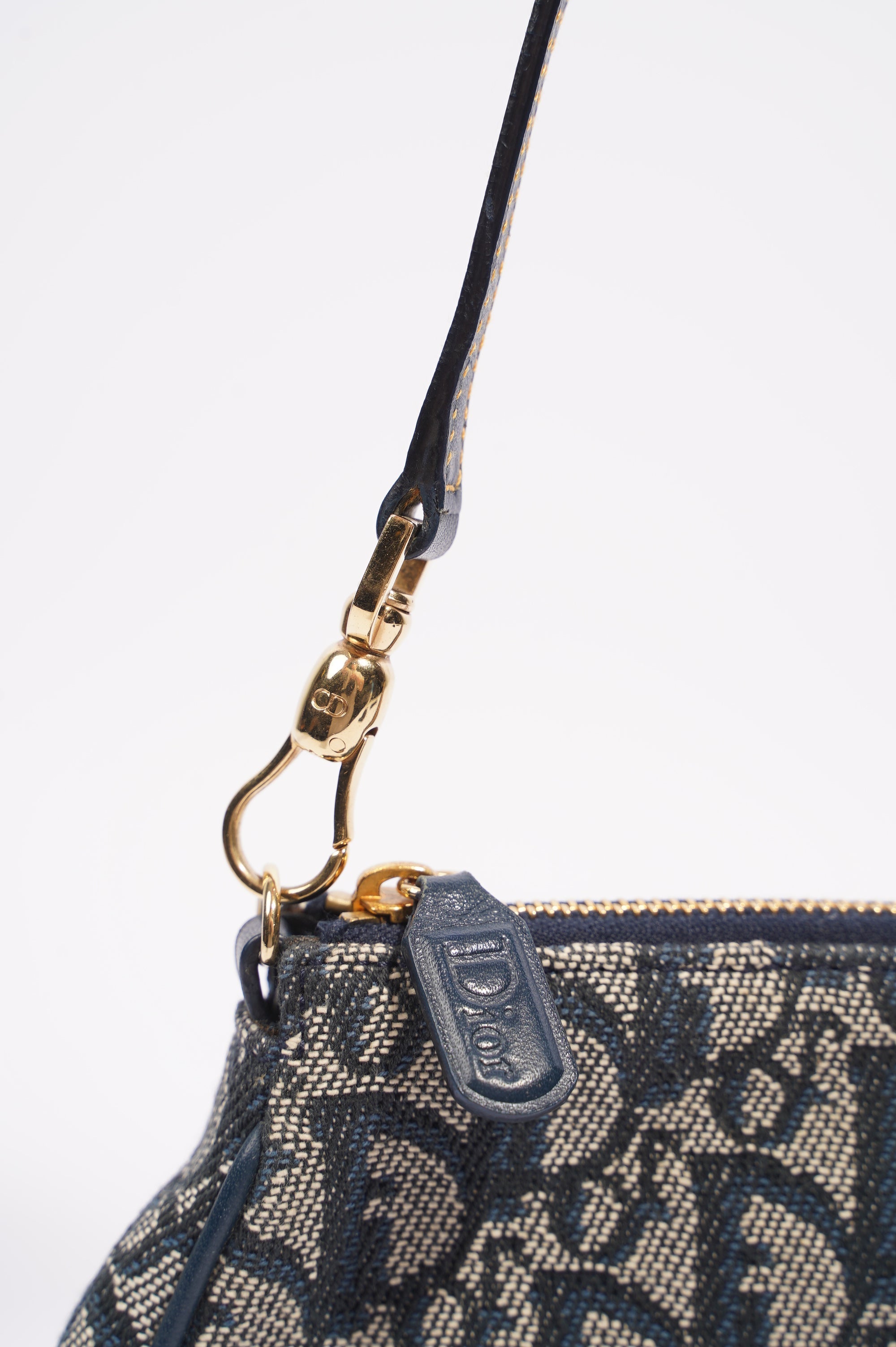 Christian Dior Womens Saddle Pouch Oblique Mini