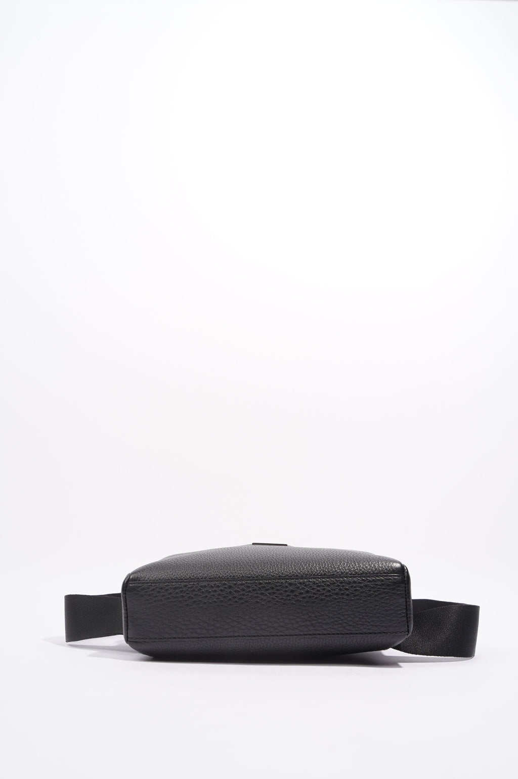 Fendi Mens Peakaboo Bum Bag Black Leather