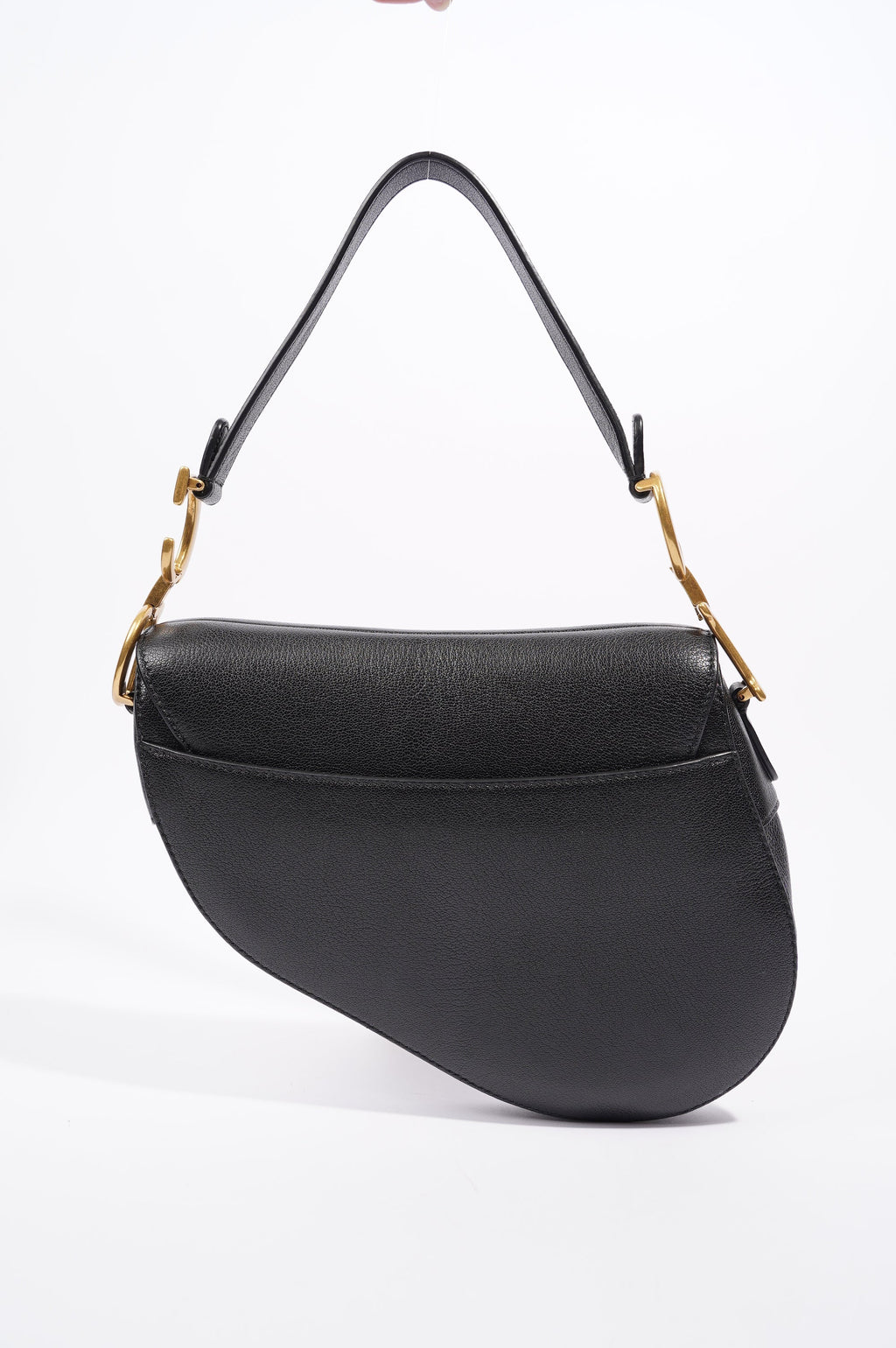 Christian Dior Womens Saddle Bag Black
