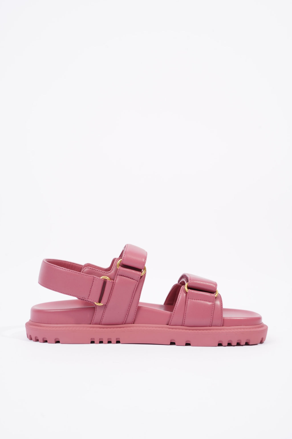 Christian Dior Womens Dioract Sandal Yarrow Pink EU 38  / UK 5