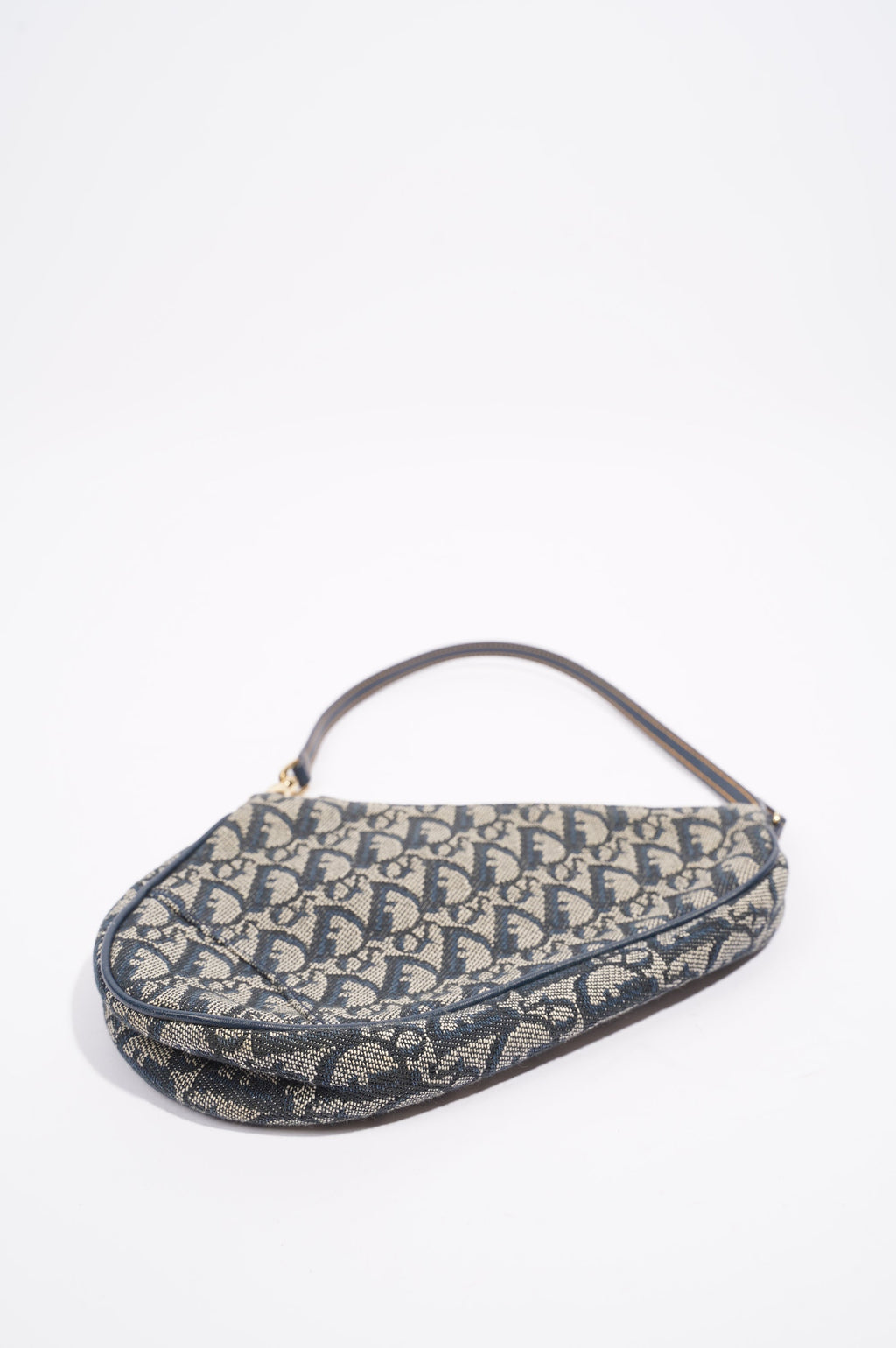Christian Dior Womens Saddle Pouch Oblique Mini