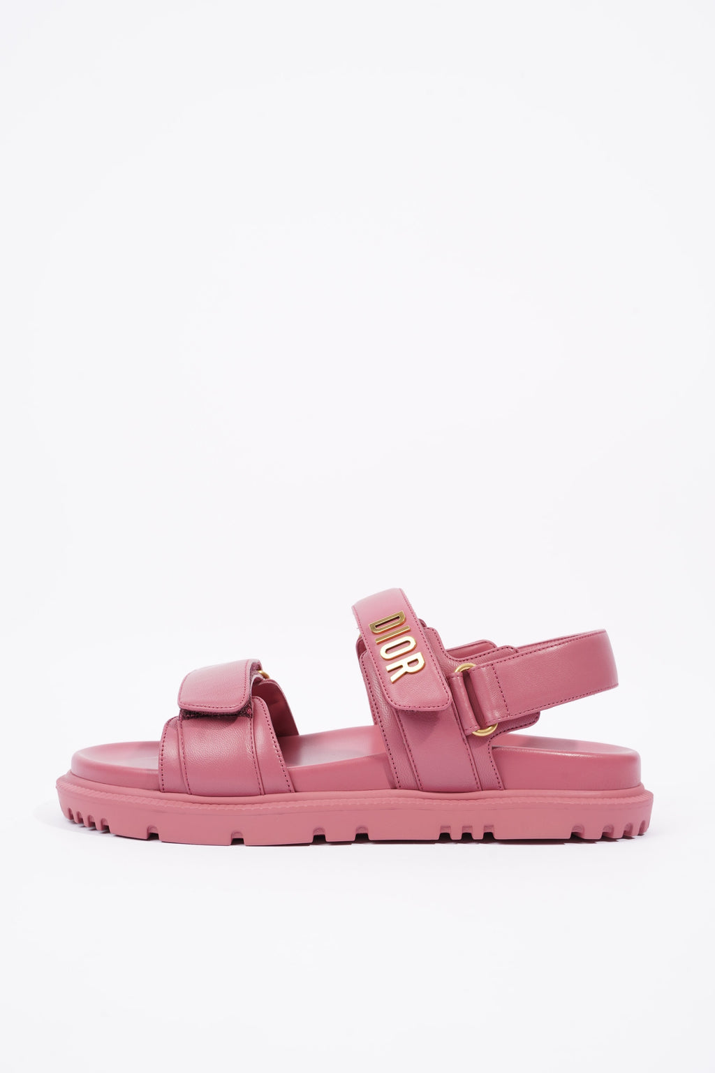 Christian Dior Womens Dioract Sandal Yarrow Pink EU 38  / UK 5