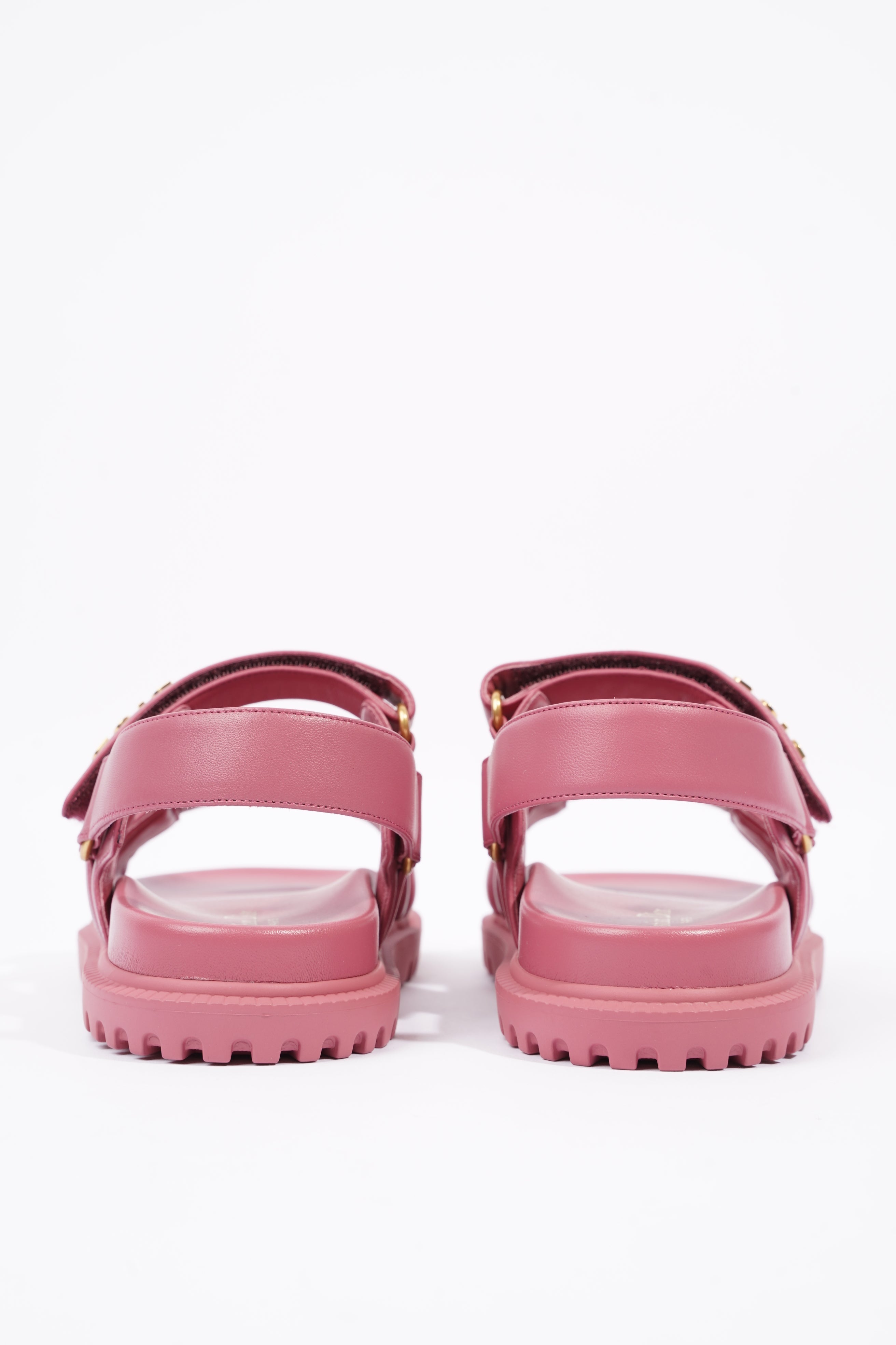 Christian Dior Womens Dioract Sandal Yarrow Pink EU 38  / UK 5