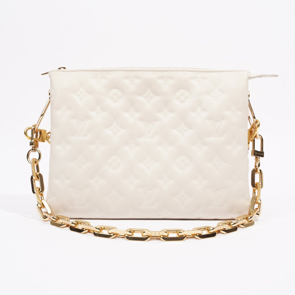 Louis Vuitton Womens Coussin Cream PM