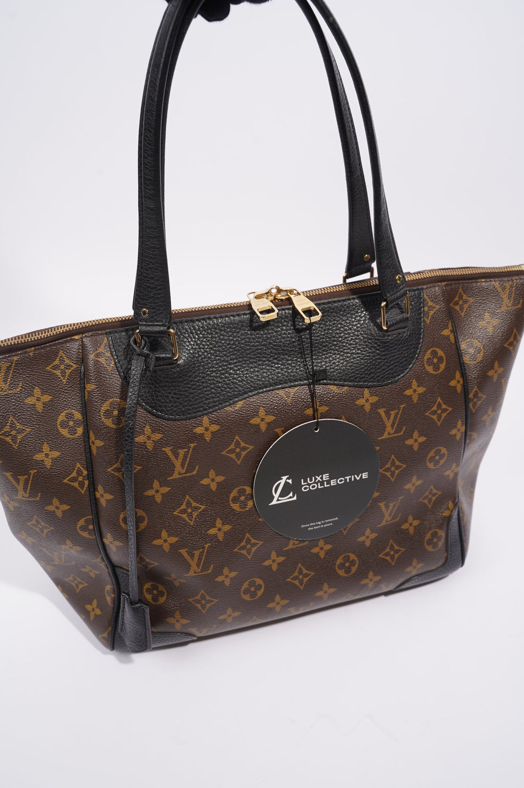 Louis Vuitton Womens Estrella Tote Bag Monogram / Black MM