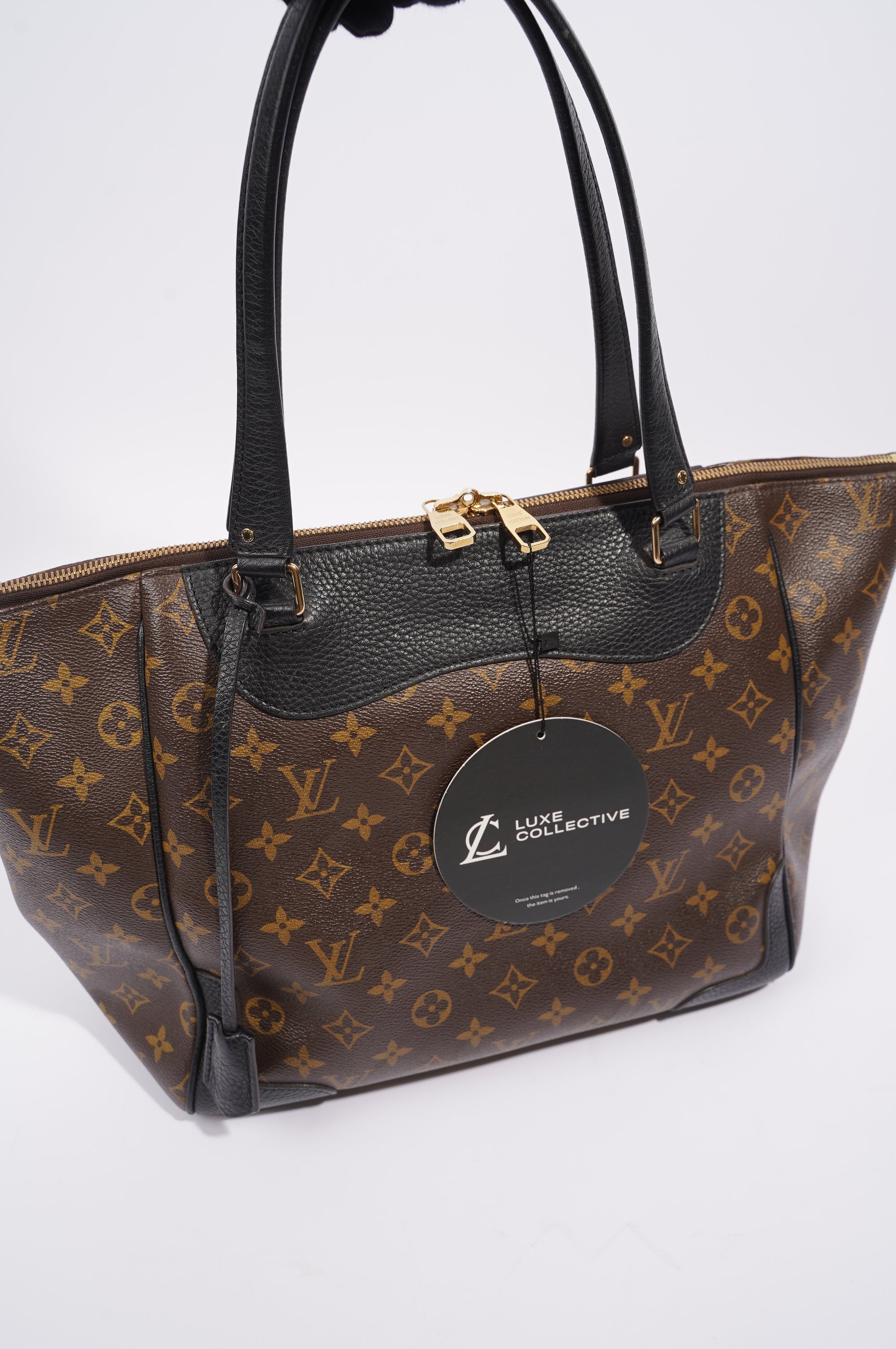 Louis Vuitton Womens Estrella Tote Bag Monogram / Black MM