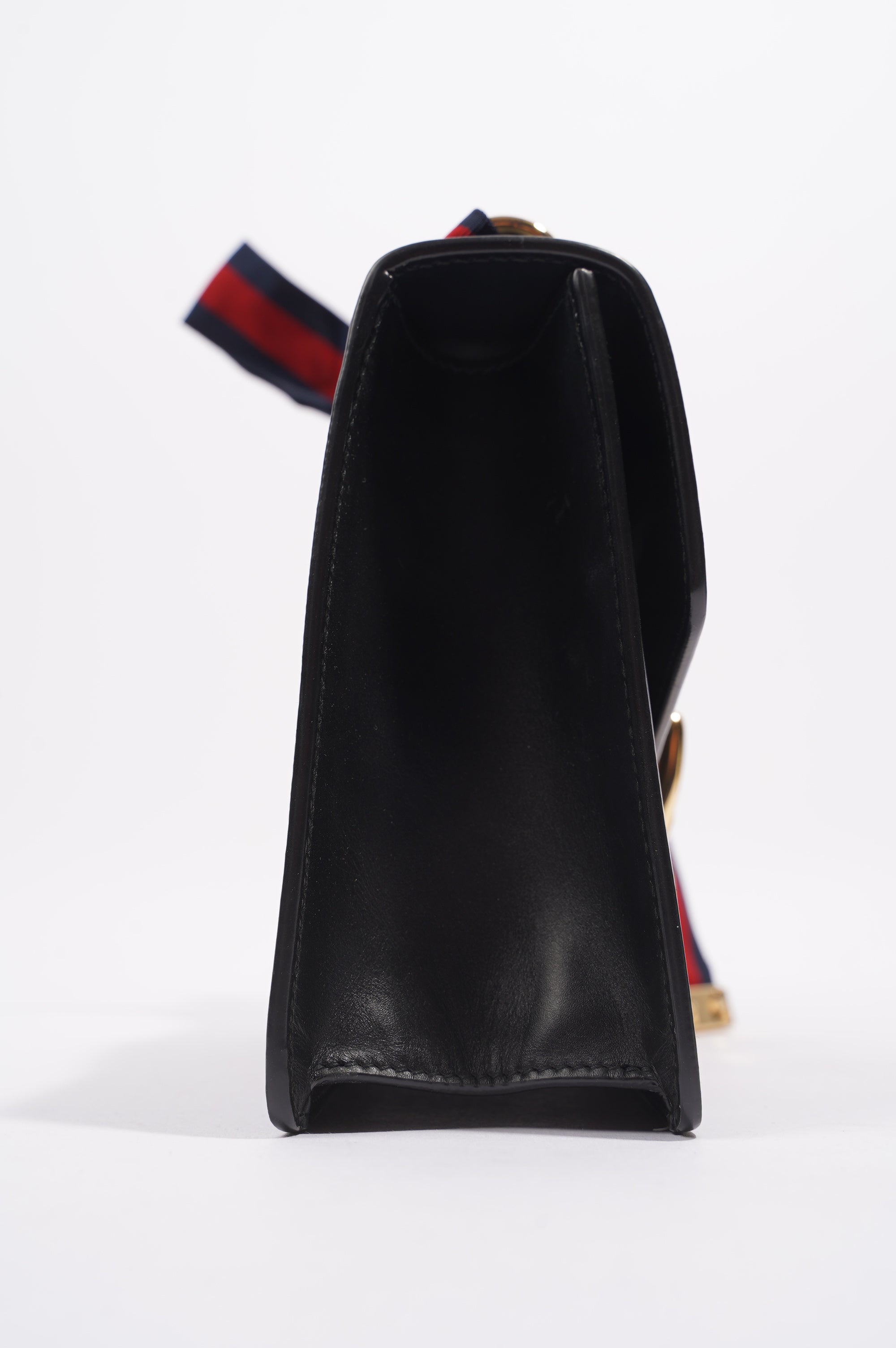 Gucci Womens Sylvie Black / Green / Red Medium