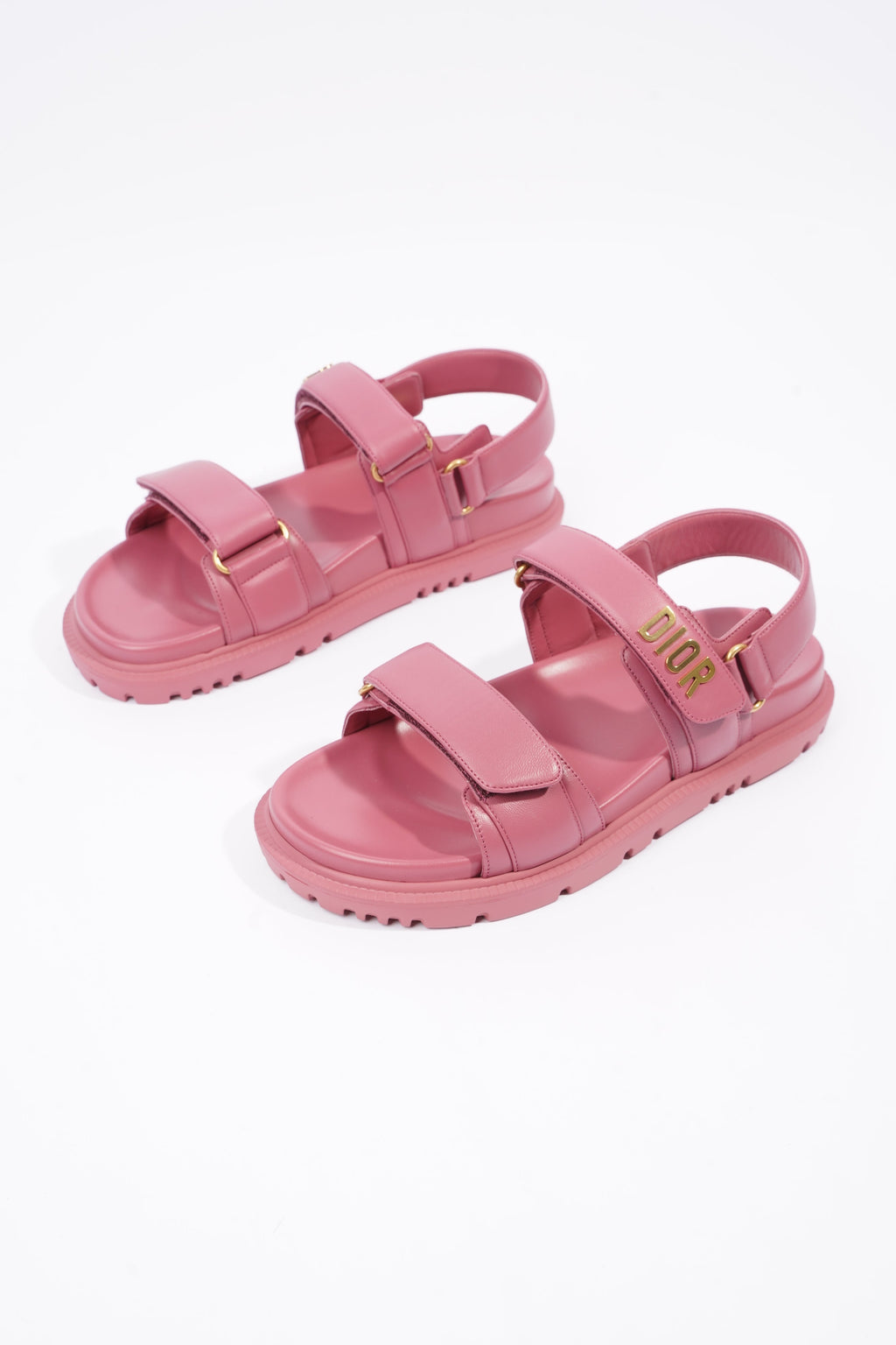 Christian Dior Womens Dioract Sandal Yarrow Pink EU 38  / UK 5