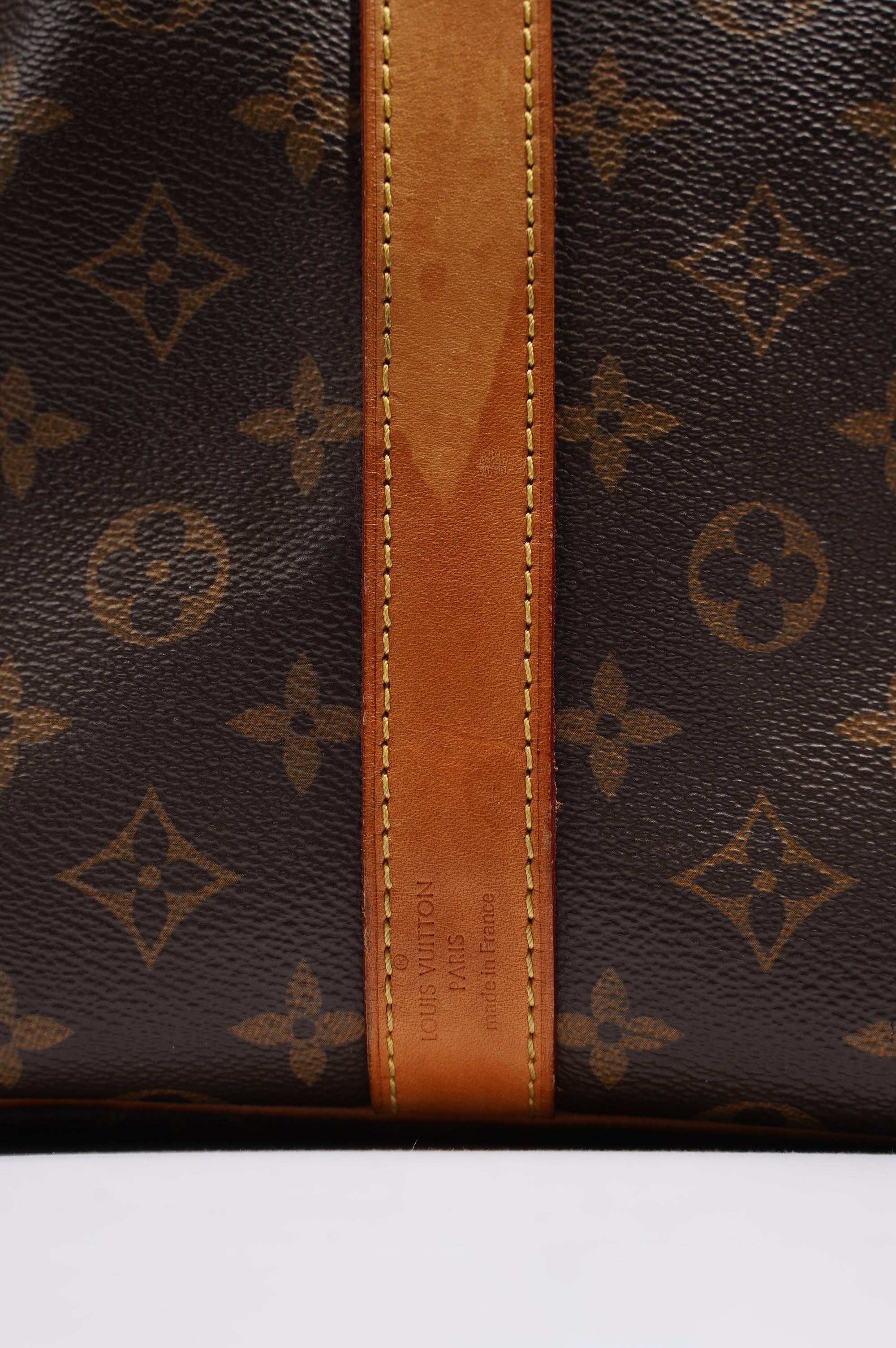 Louis Vuitton Womens Keepall Bandouliere Monogram 55