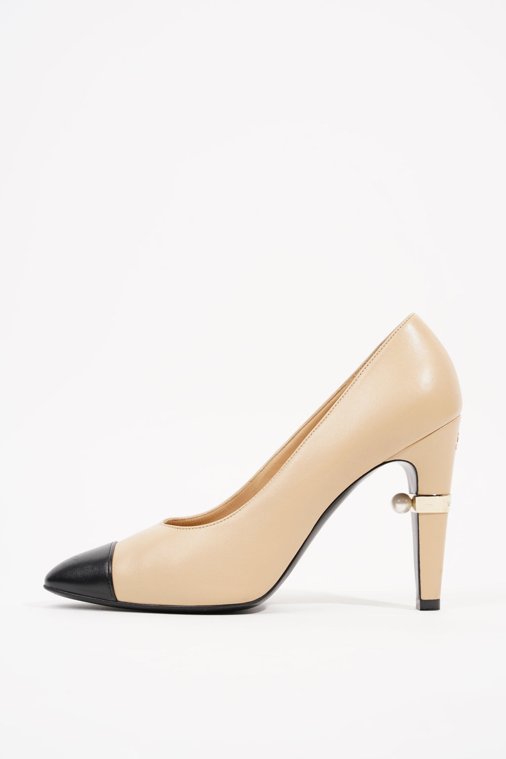 Chanel Womens Pearl Heel EU 39 / UK 6