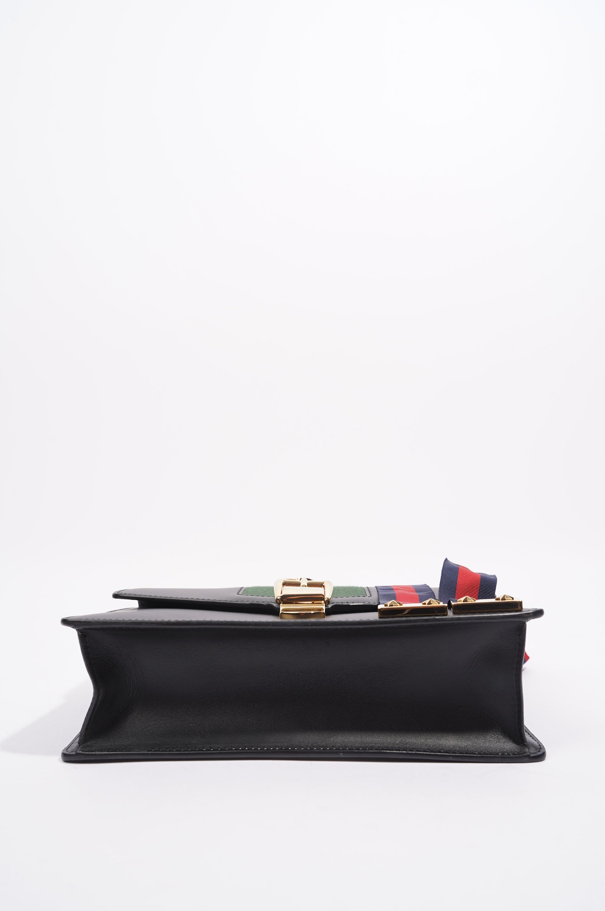 Gucci Womens Sylvie Black / Green / Red Medium