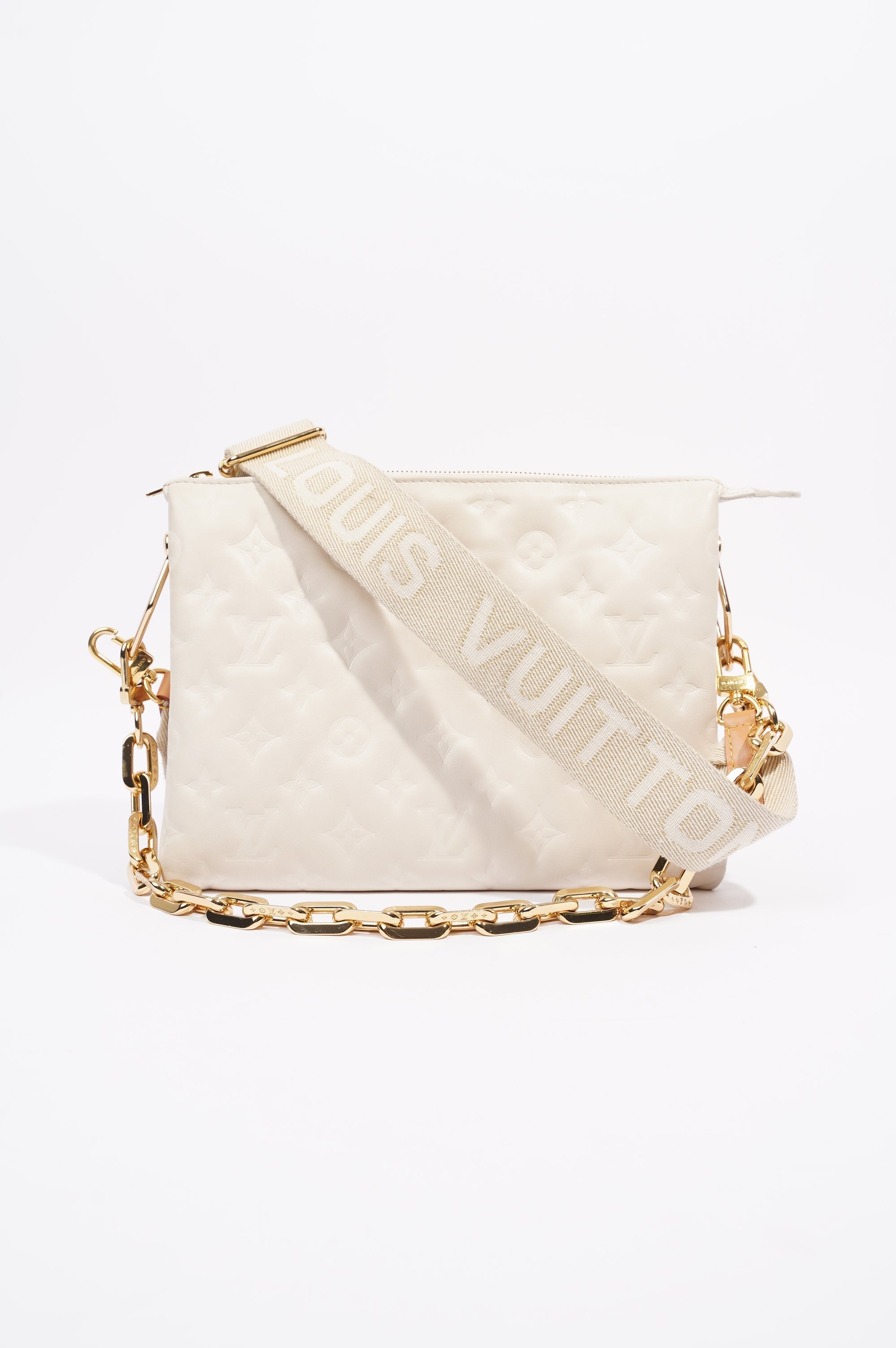 Louis Vuitton Womens Coussin Cream PM