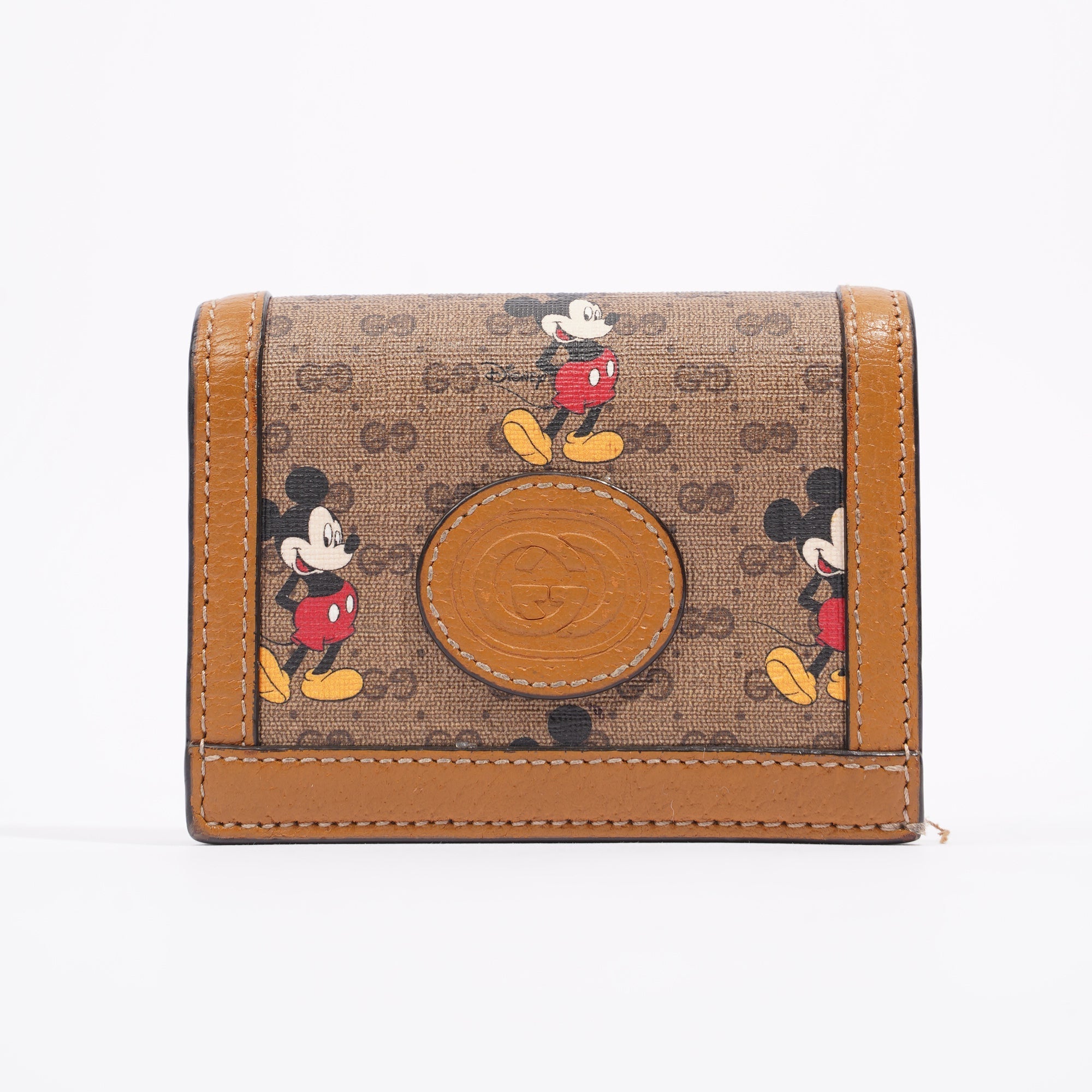 Gucci Womens Disney Wallet Brown