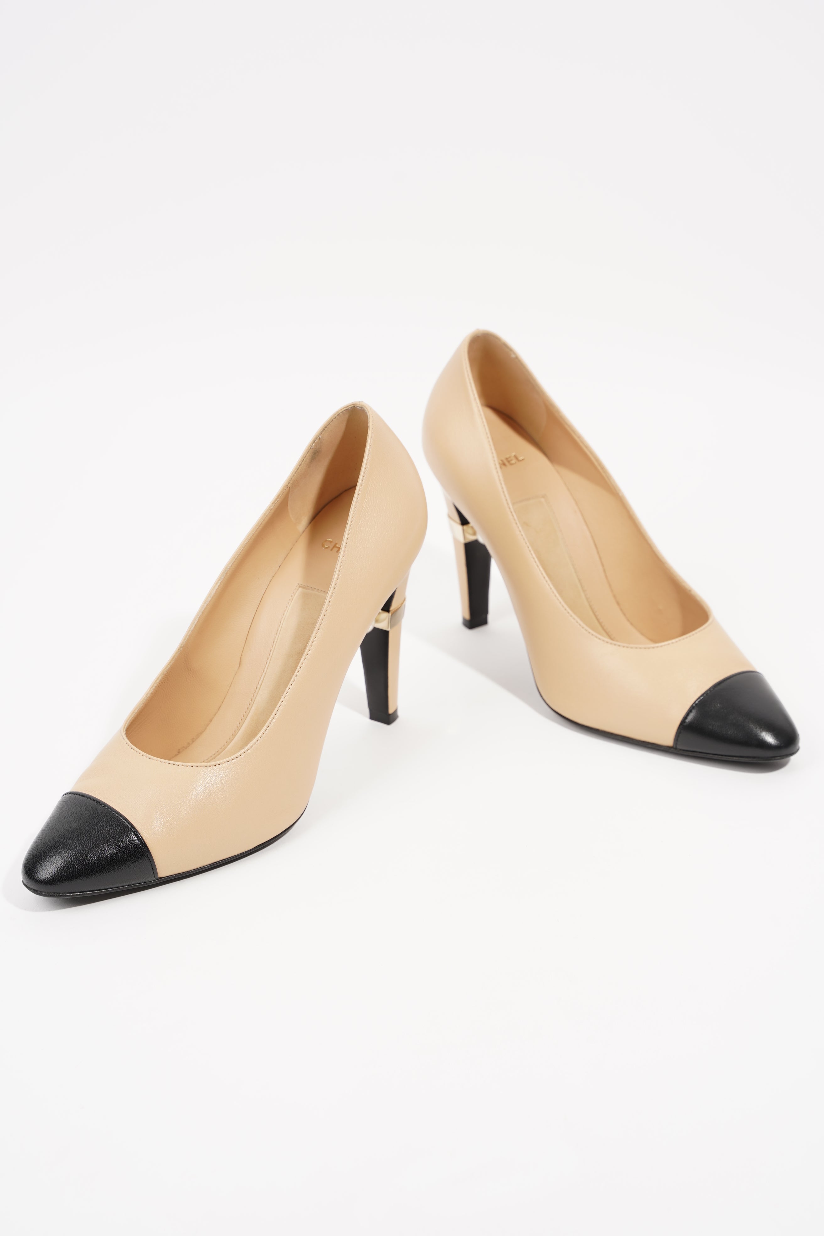 Chanel Womens Pearl Heel EU 39 / UK 6