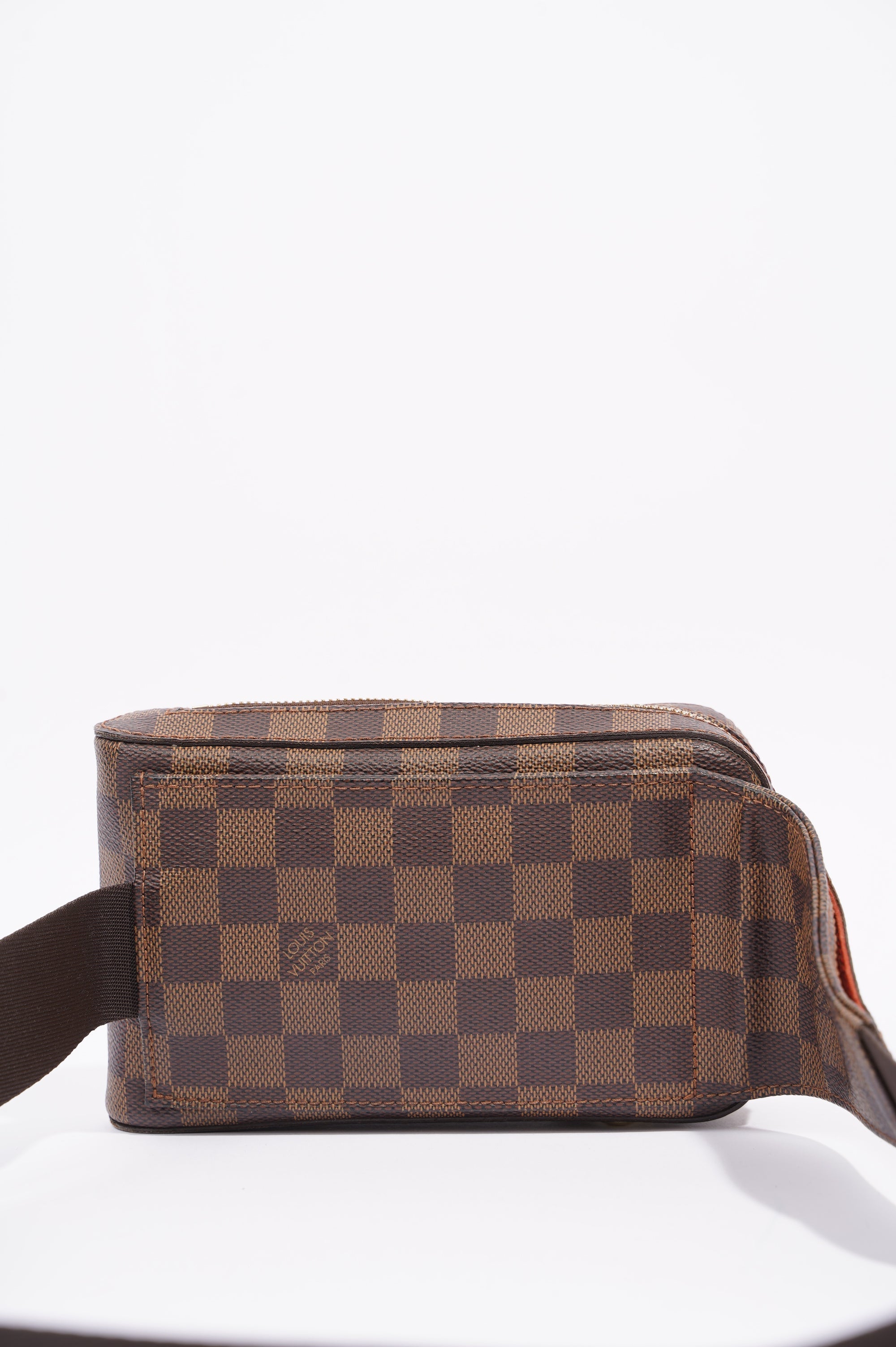 Louis Vuitton Womens Vintage Geronimos Damier Ebene