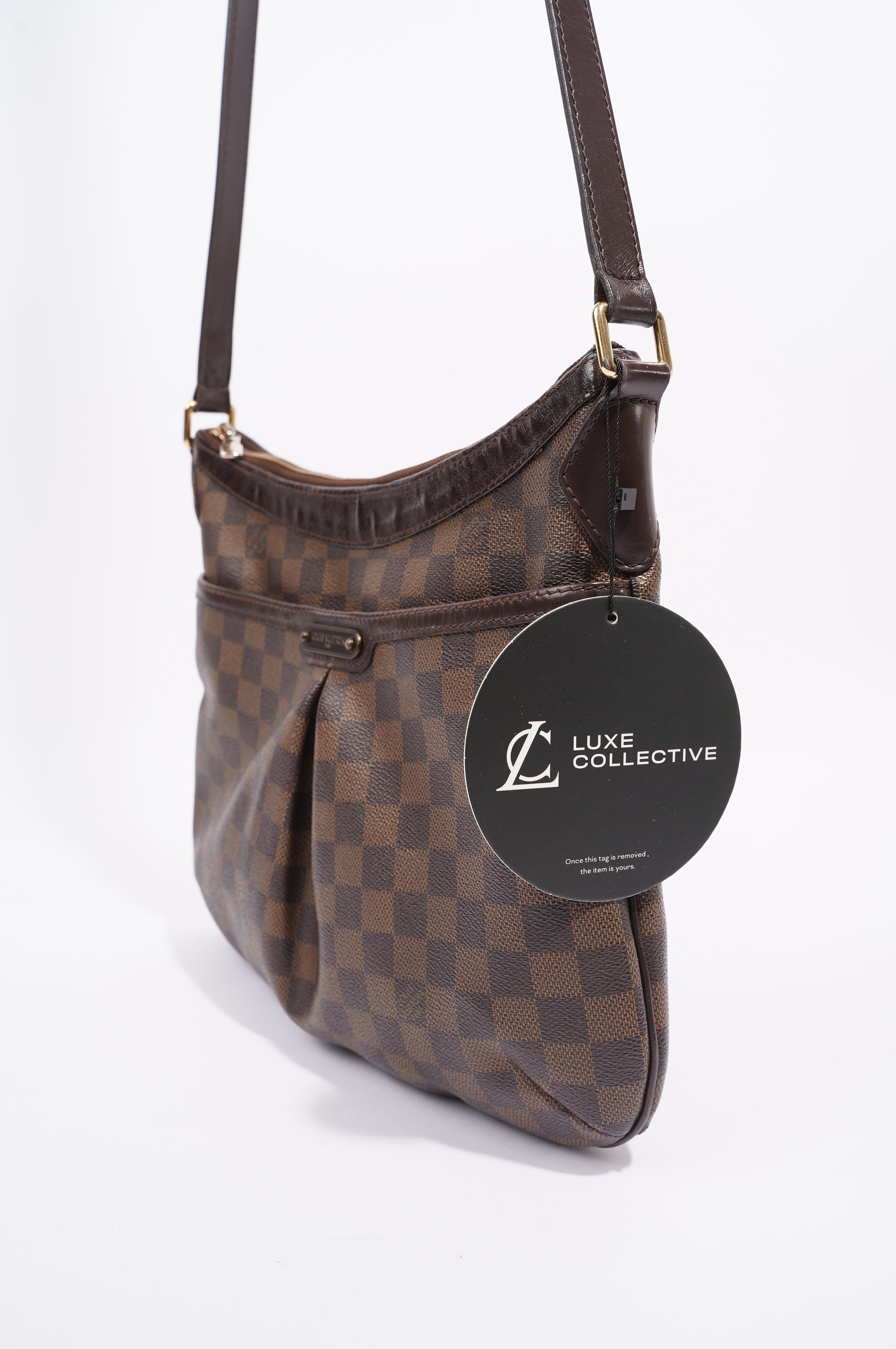Louis Vuitton Womens Vintage Bloomsbury Damier Ebene