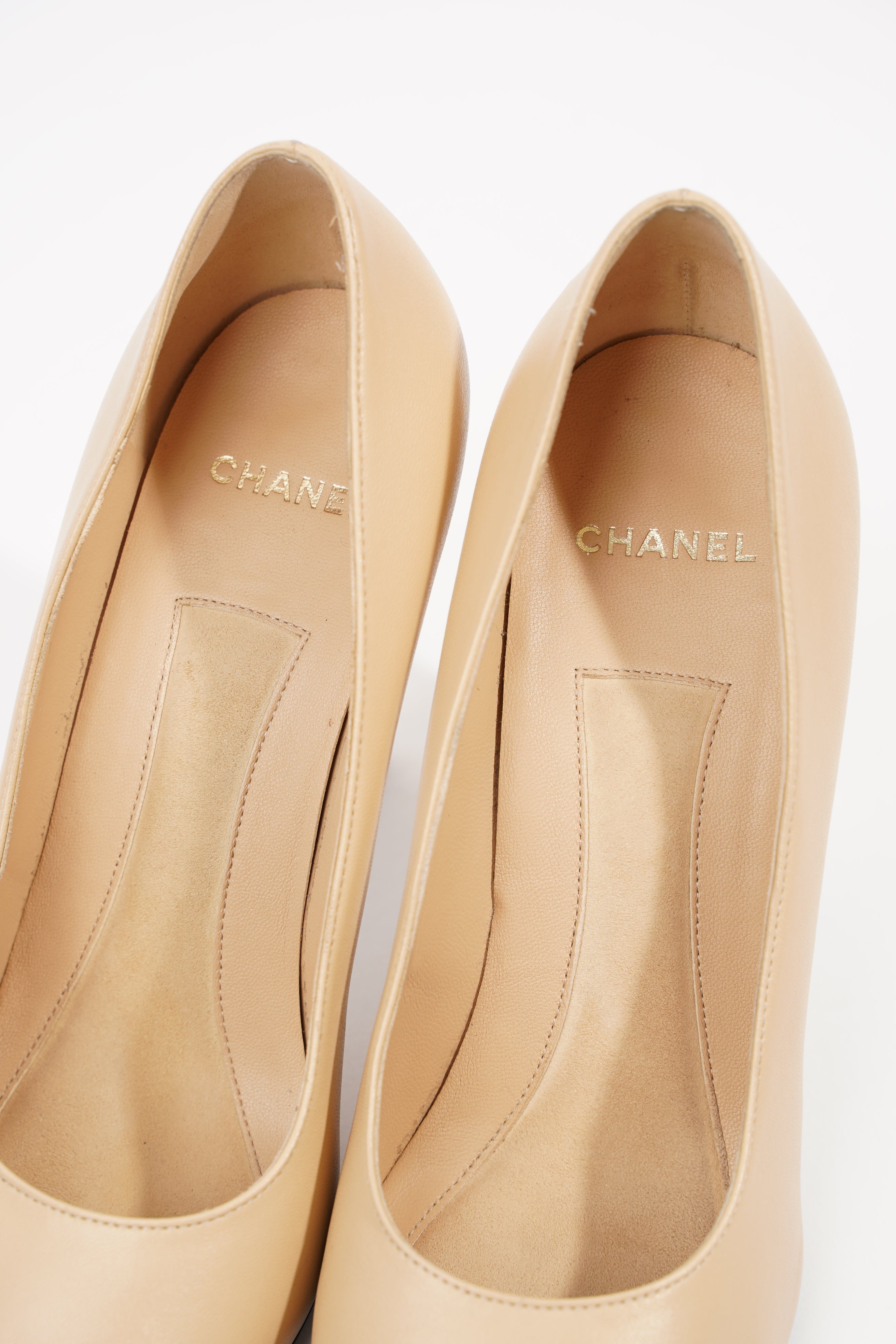 Chanel Womens Pearl Heel EU 39 / UK 6