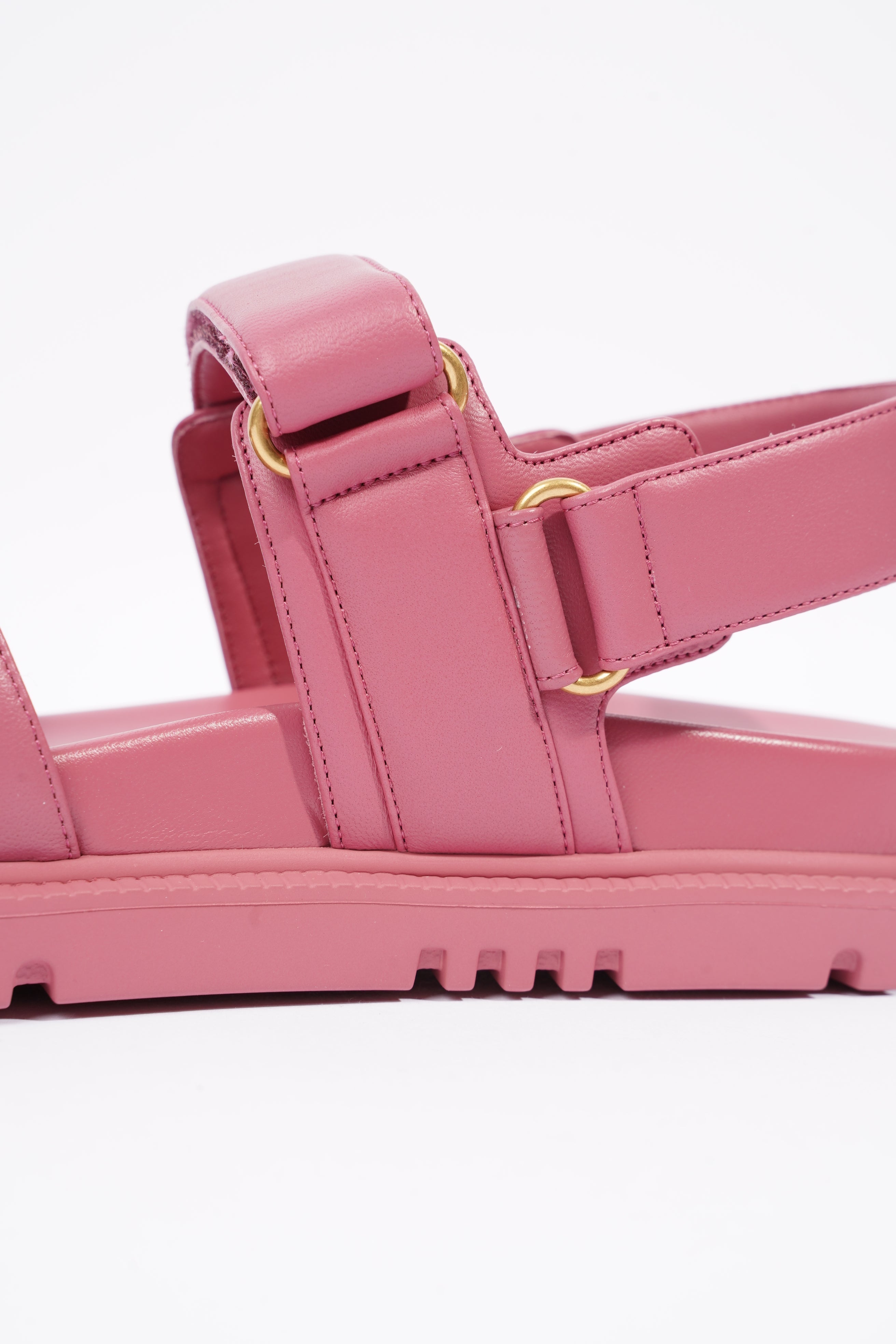 Christian Dior Womens Dioract Sandal Yarrow Pink EU 38  / UK 5