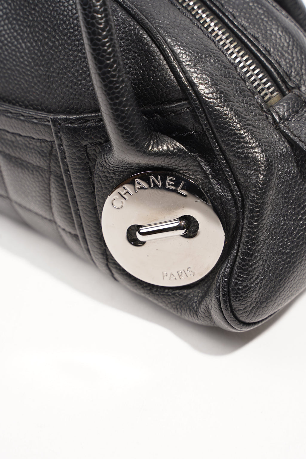 Chanel Womens Vintage Bowling Bag Mini