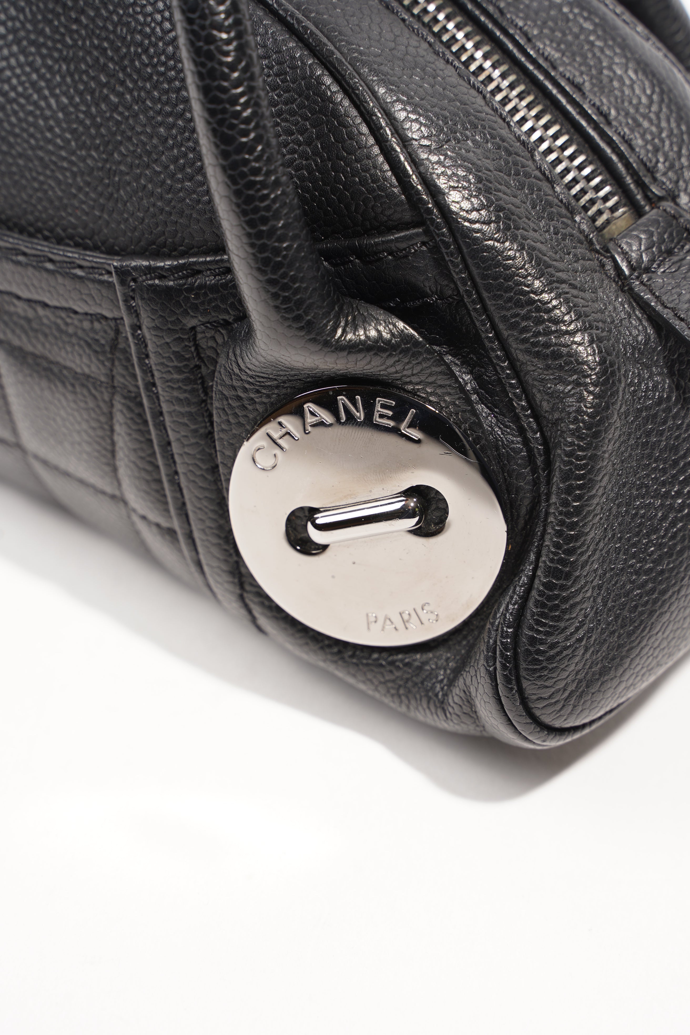 Chanel Womens Vintage Bowling Bag Mini