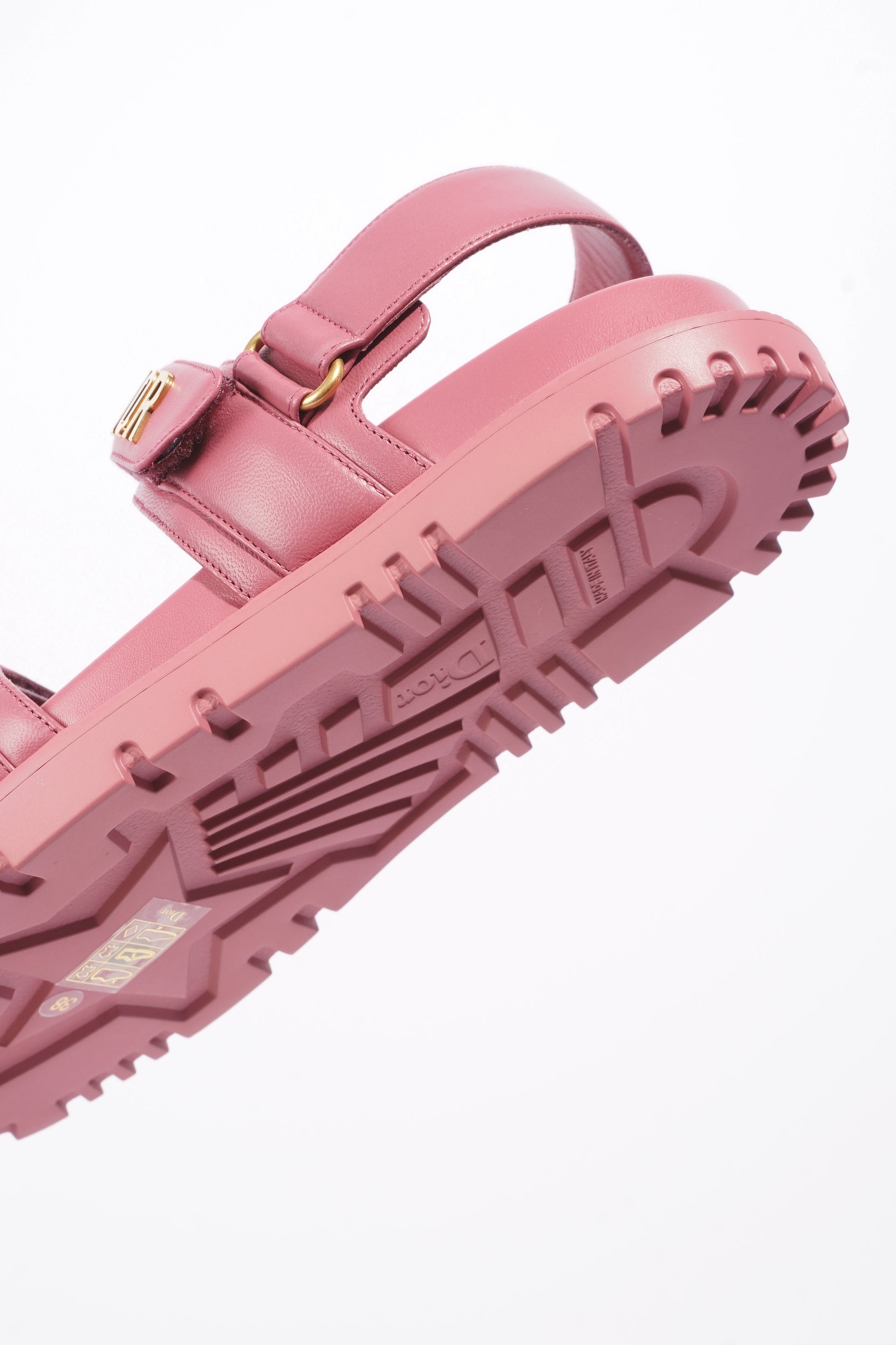 Christian Dior Womens Dioract Sandal Yarrow Pink EU 38  / UK 5