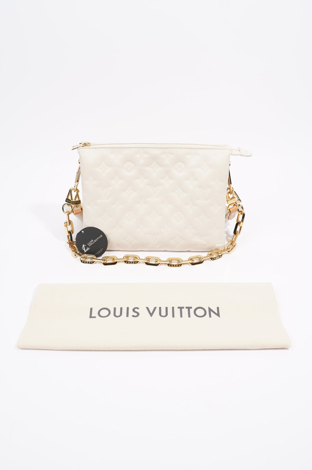Louis Vuitton Womens Coussin Cream PM