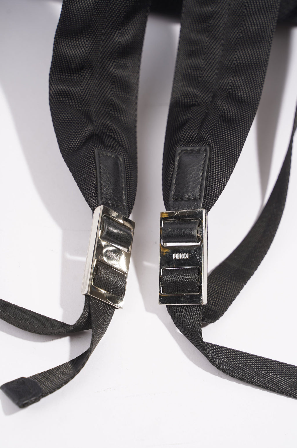 Fendi Womens Monster Backpack Black