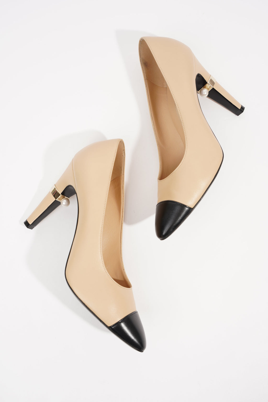 Chanel Womens Pearl Heel EU 39 / UK 6