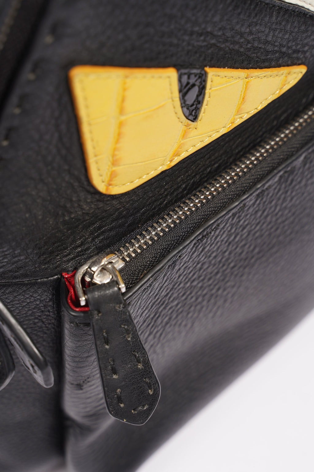 Fendi Womens Monster Backpack Black