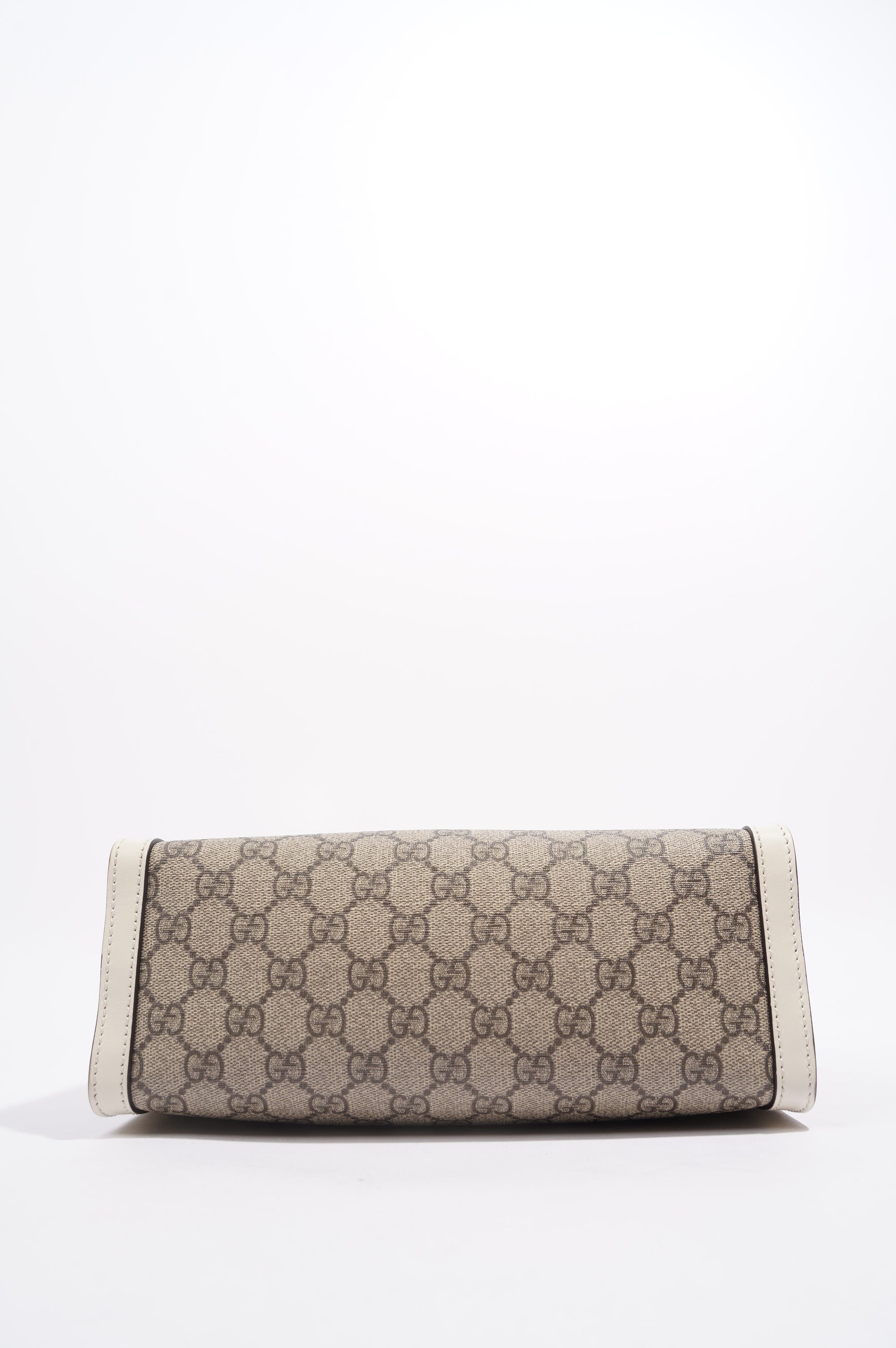 Gucci Padlock Tote Brown Canvas Small