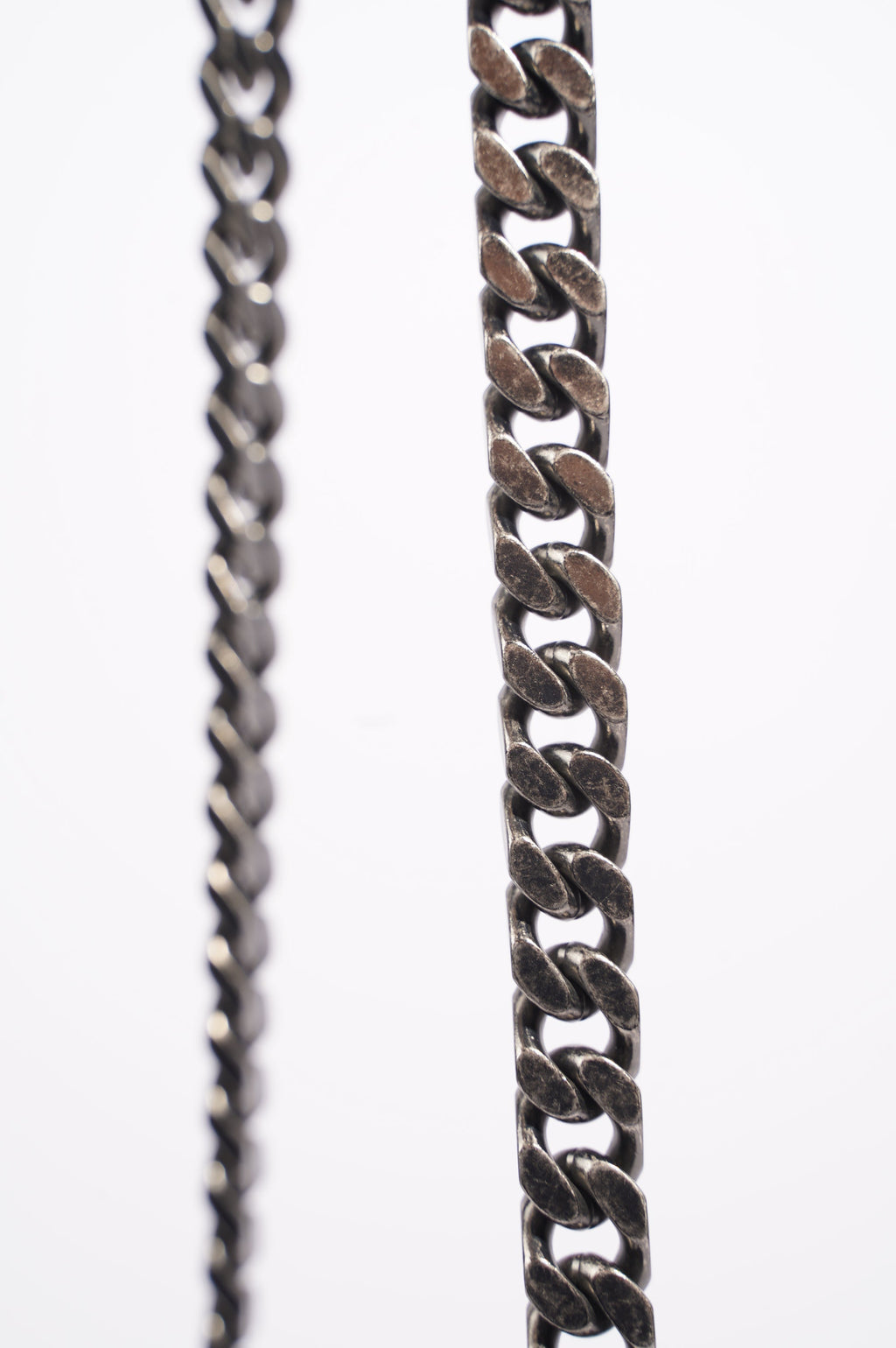 Saint Laurent Womens College Chain Bag Grey Medium