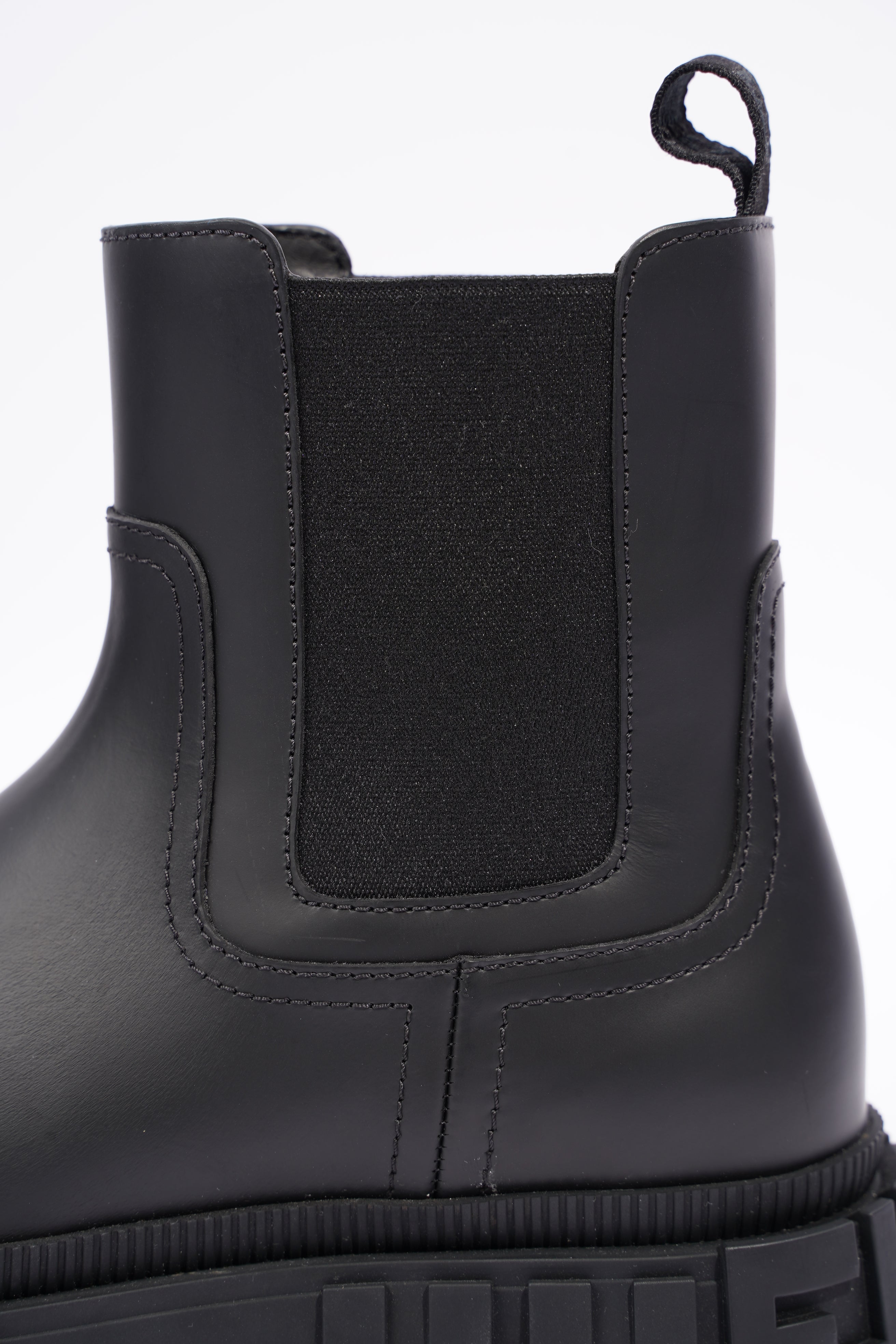 Fendi Mens Leather Chelsea Boot Black EU 41 / UK 7