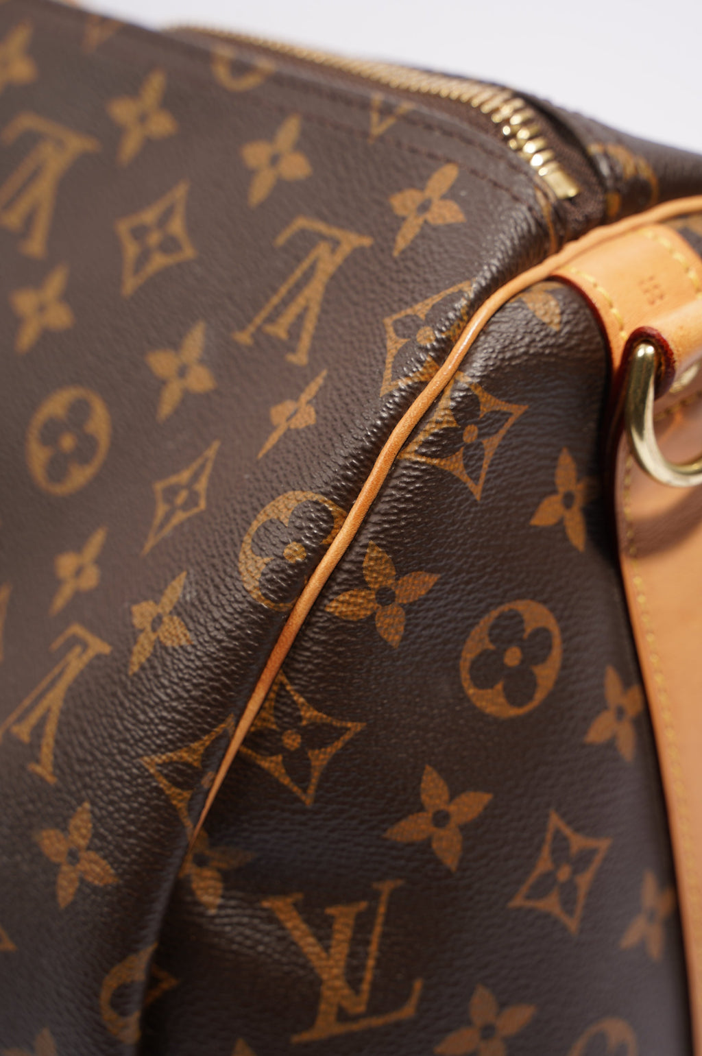 Louis Vuitton Womens Keepall Bandouliere Monogram 55