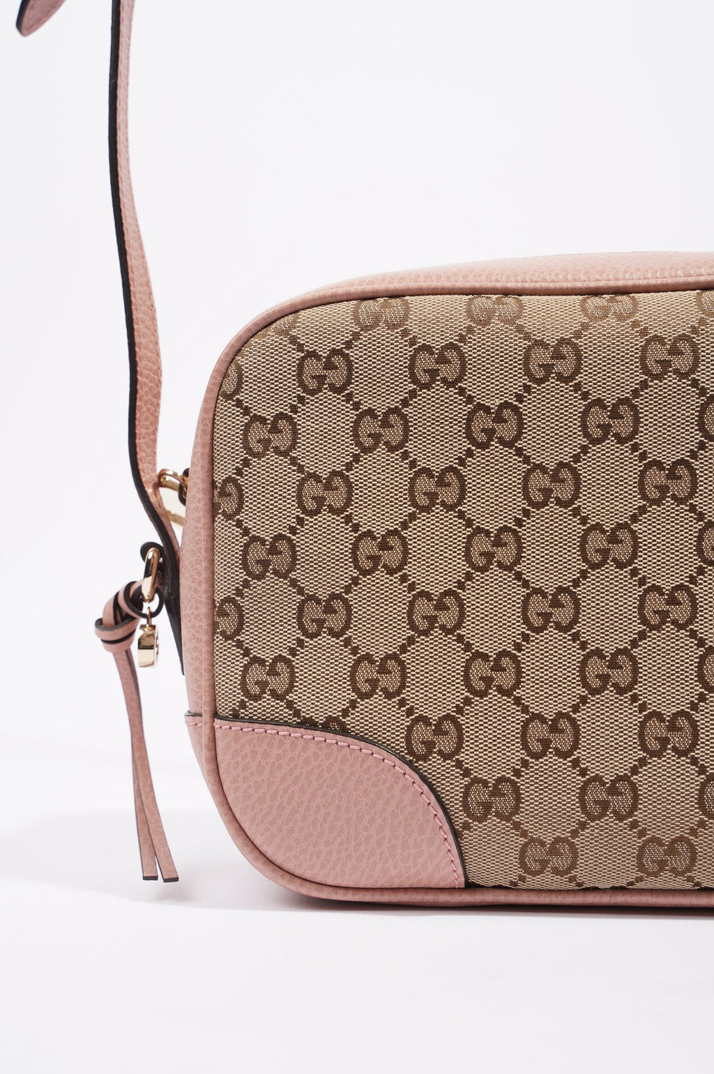 Gucci Womens Bree Supreme Pink Mini
