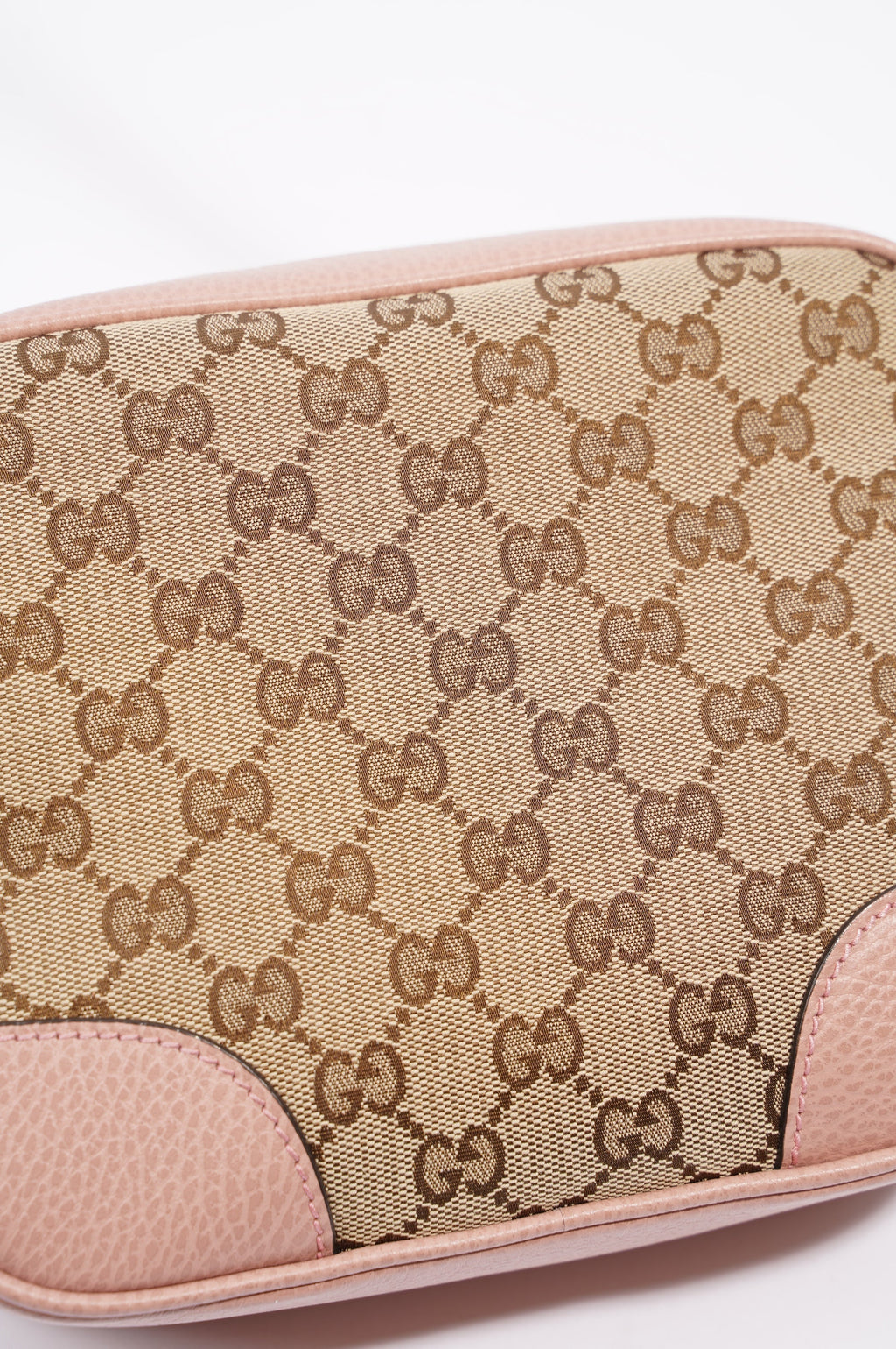 Gucci Womens Bree Supreme Pink Mini