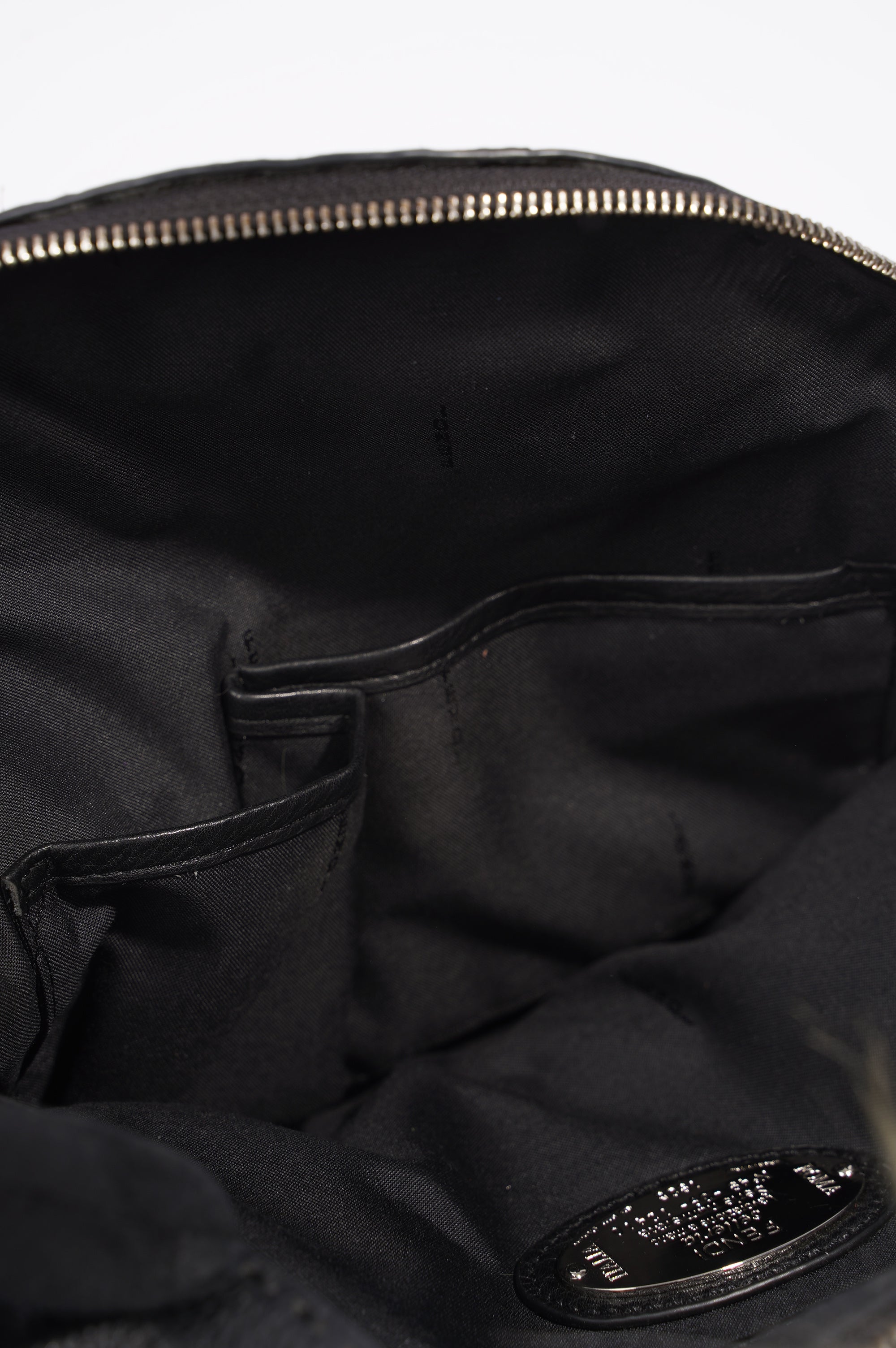 Fendi Womens Monster Backpack Black